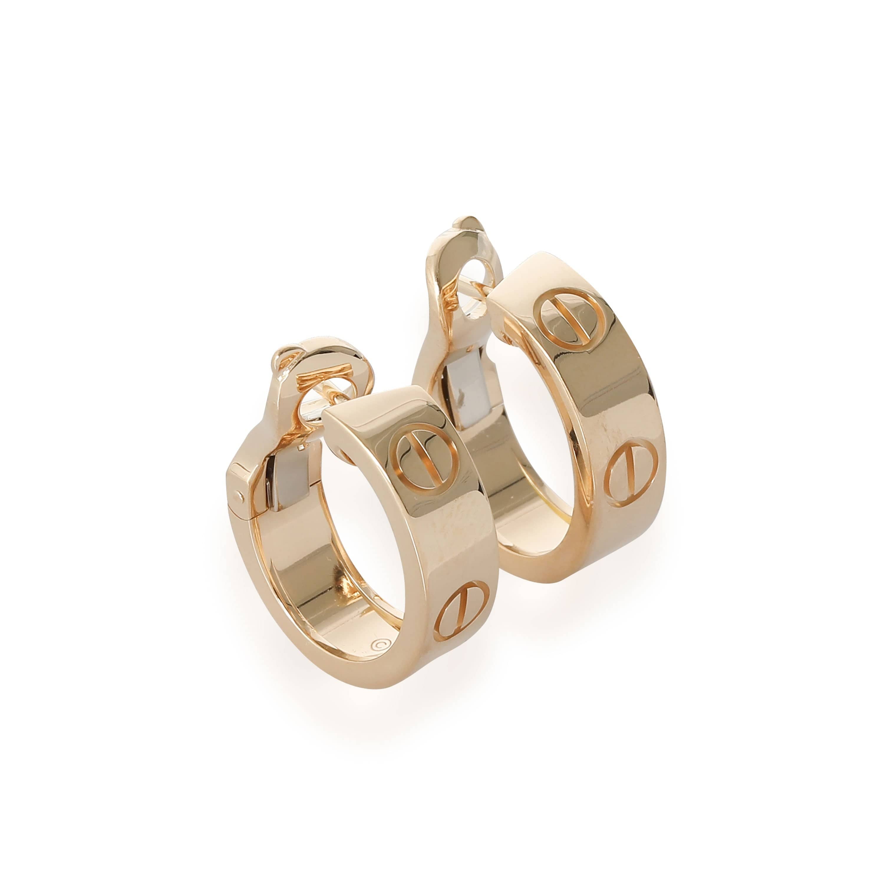 Cartier Cartier Love Earrings (Yellow Gold)