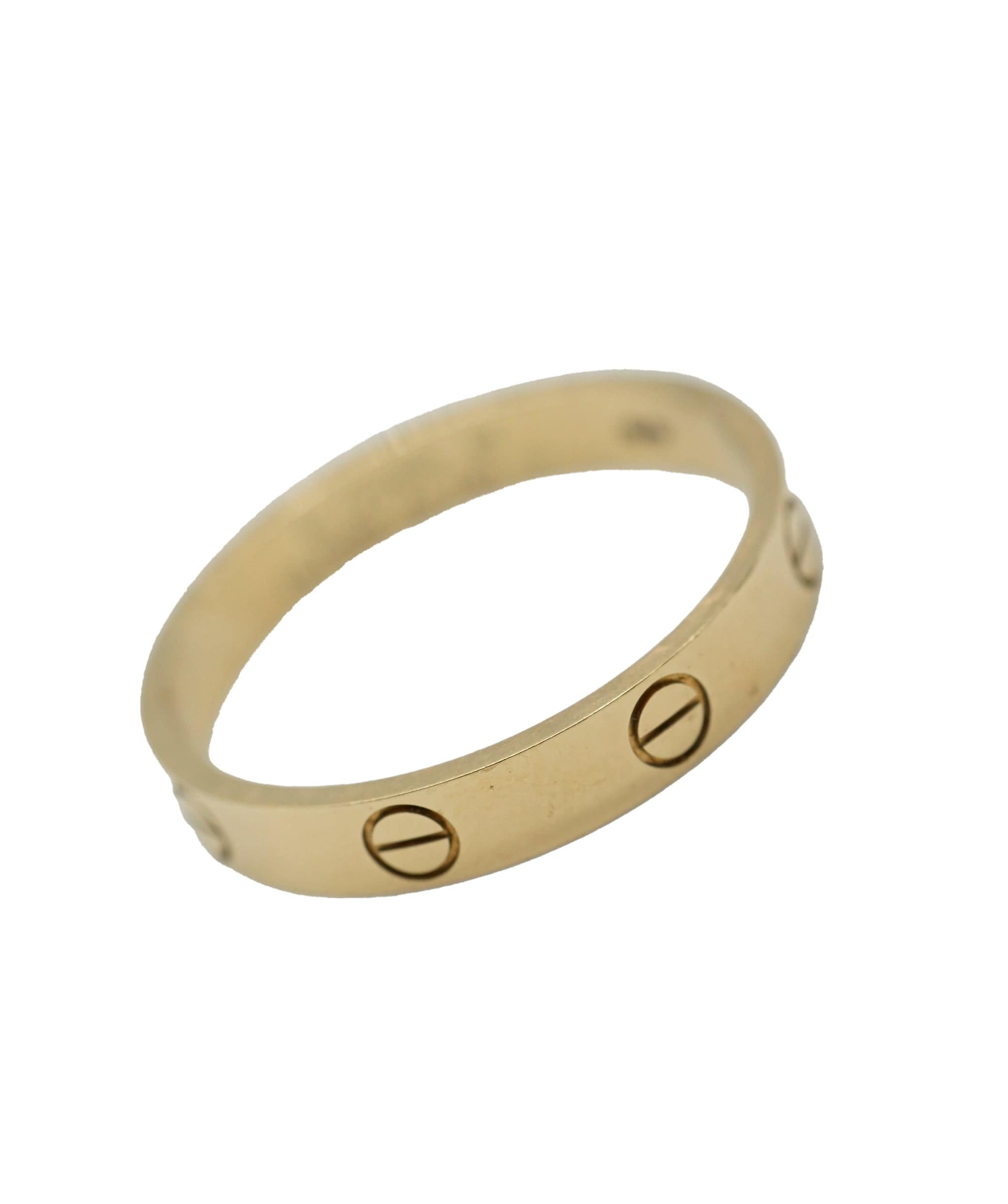 Cartier 18K Yellow Gold Cartier Love Wedding Band, Size 62 ABC0263