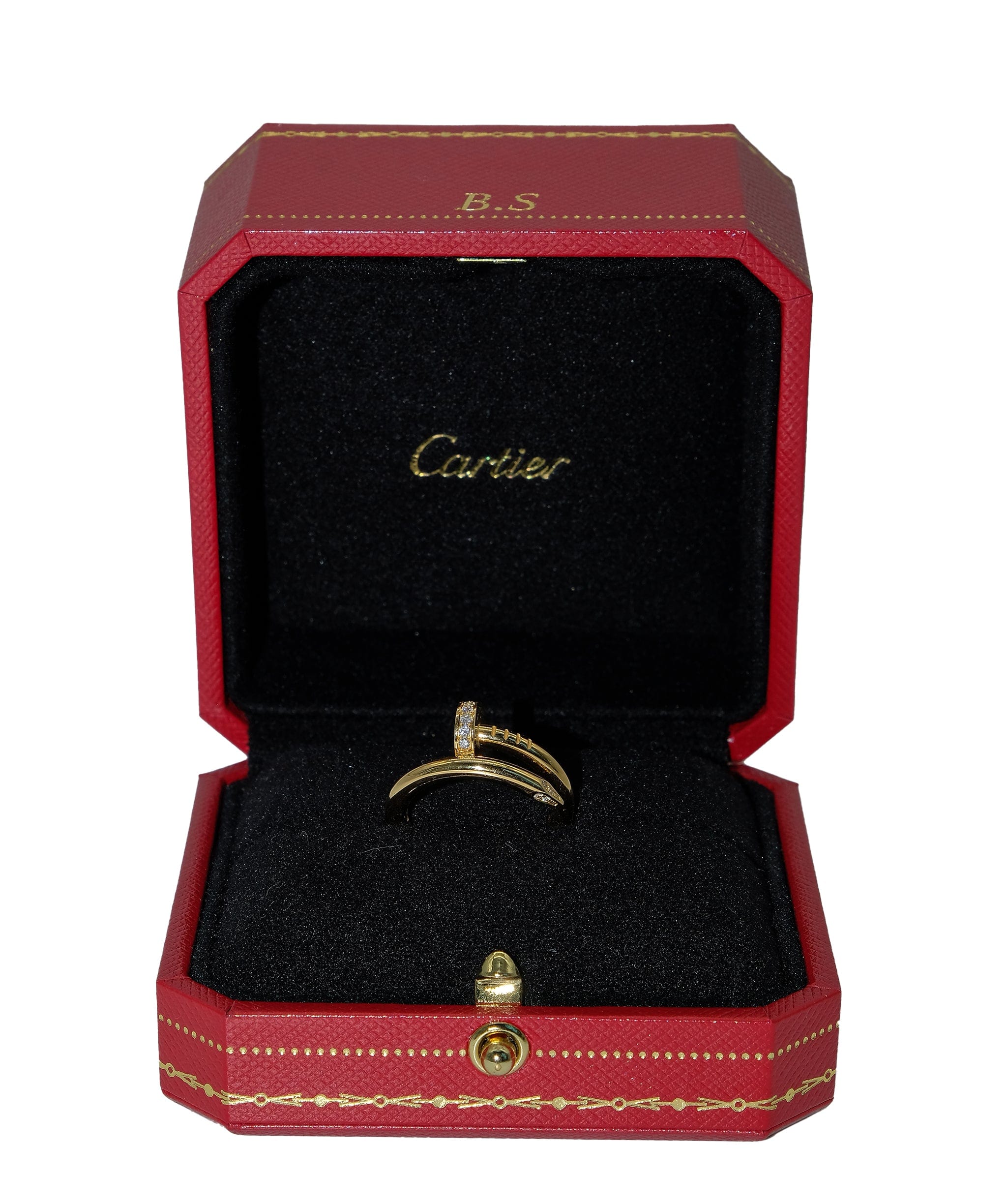 Cartier Cartier Just Un Clou Ring 50 With Diamonds RJC2237