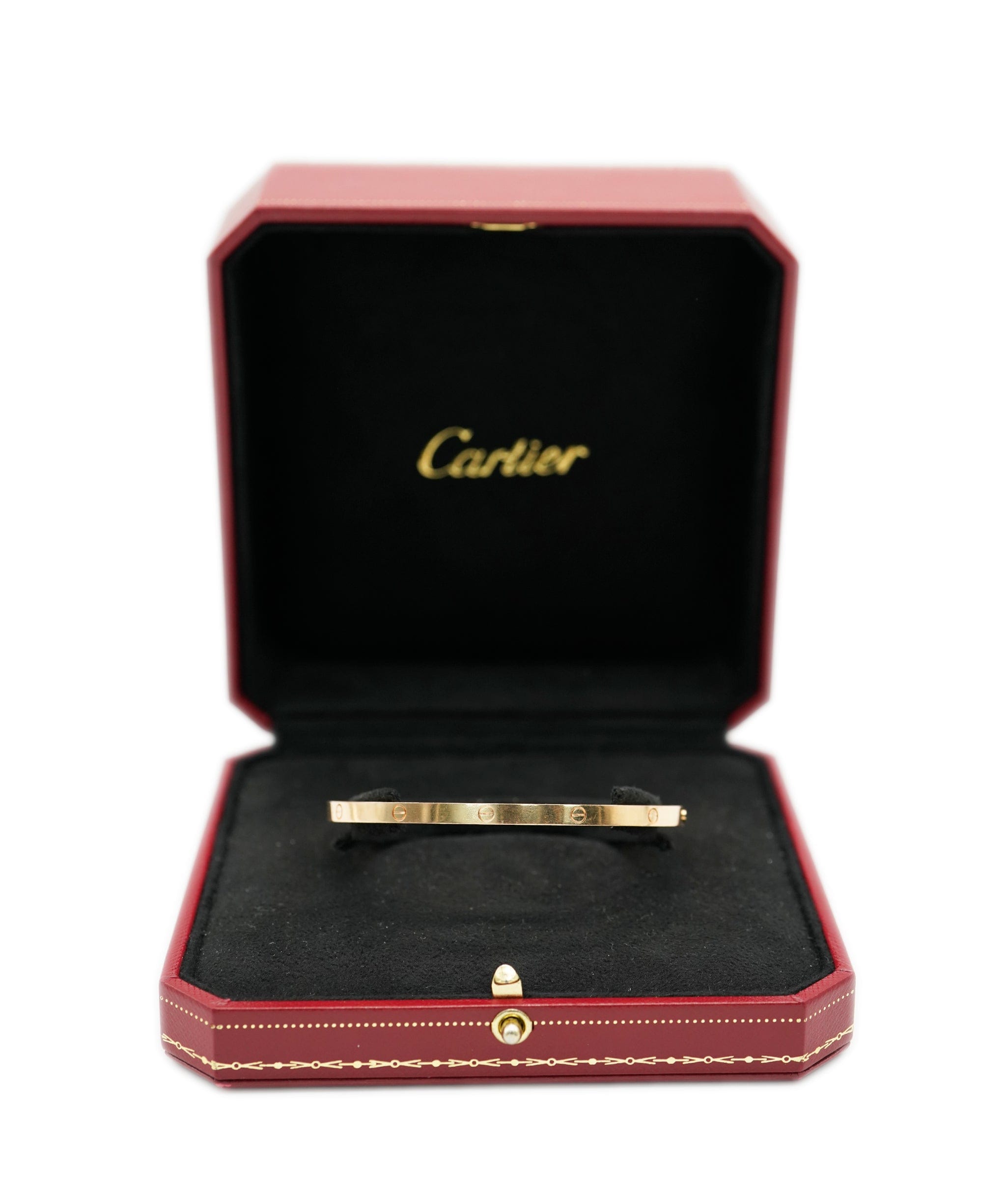 Cartier Cartier Rose Gold Thin Love Bangle Size 19