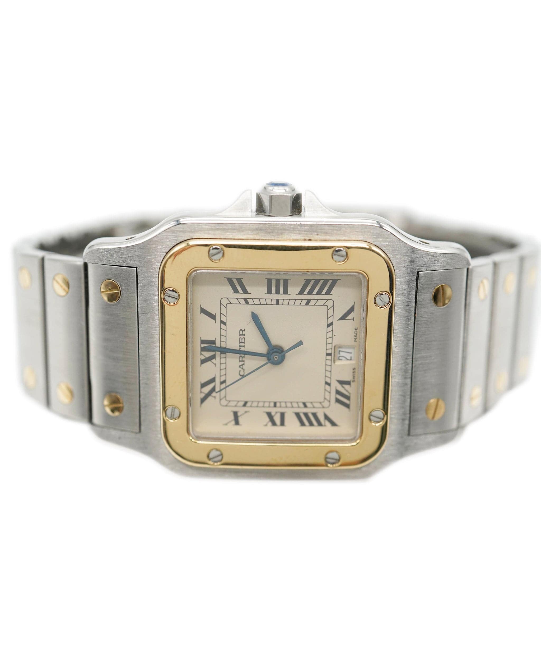 Cartier Cartier Santos Steel & Gold Mid Size, Quartz, sn: BB078206	 AGC1561