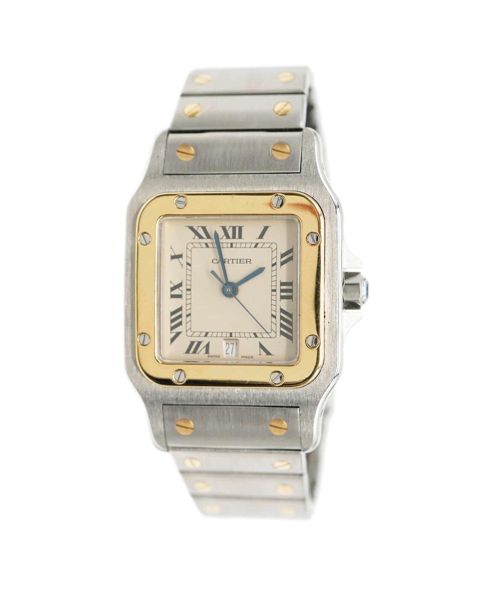 Cartier Cartier Santos Steel & Gold Mid Size, Quartz, sn: BB078206	 AGC1561