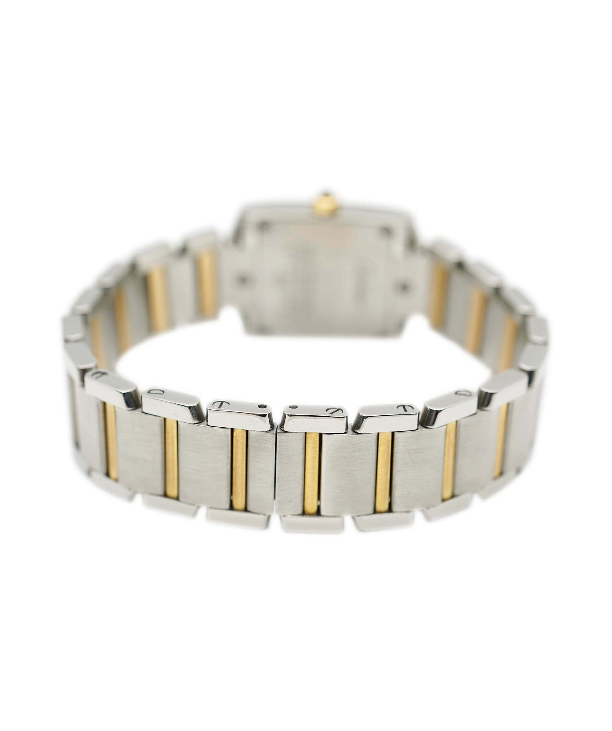 Cartier Cartier Tank Small Size Steel and Gold , sn: 4381658x         AGC1563