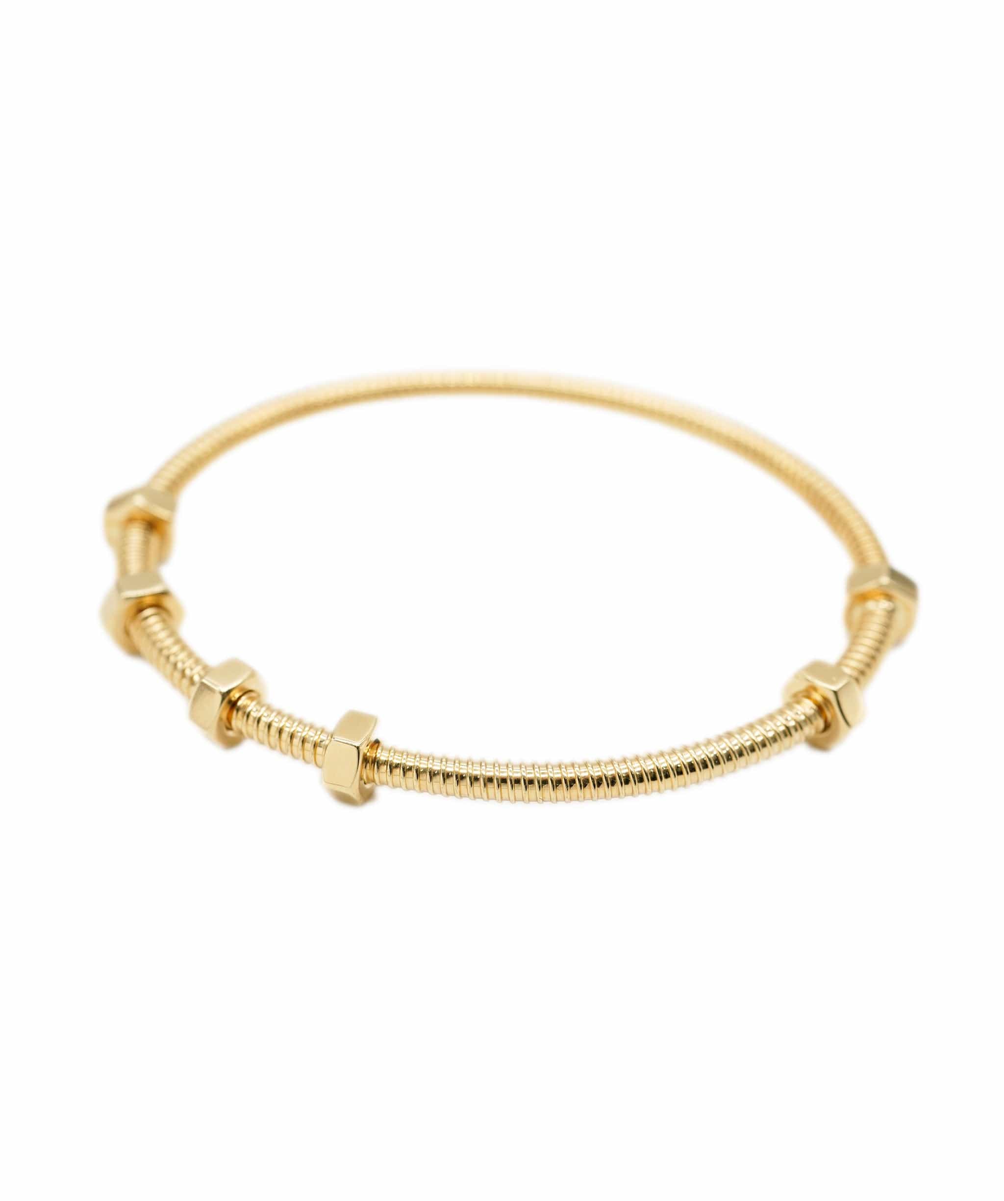 Cartier Écrou de Cartier Bracelet #17 K18 Yellow Gold  ASL9365