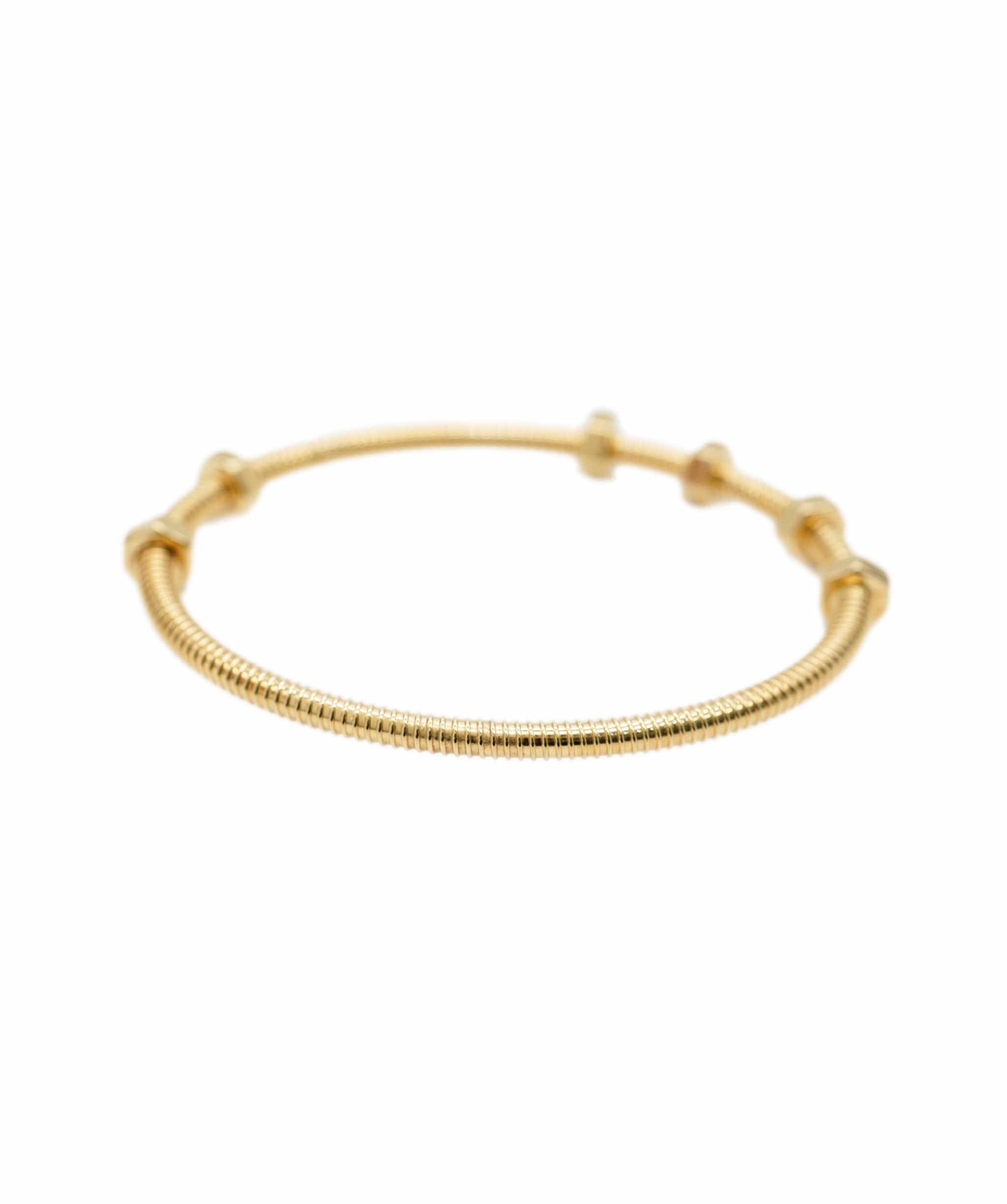 Cartier Écrou de Cartier Bracelet #17 K18 Yellow Gold  ASL9365