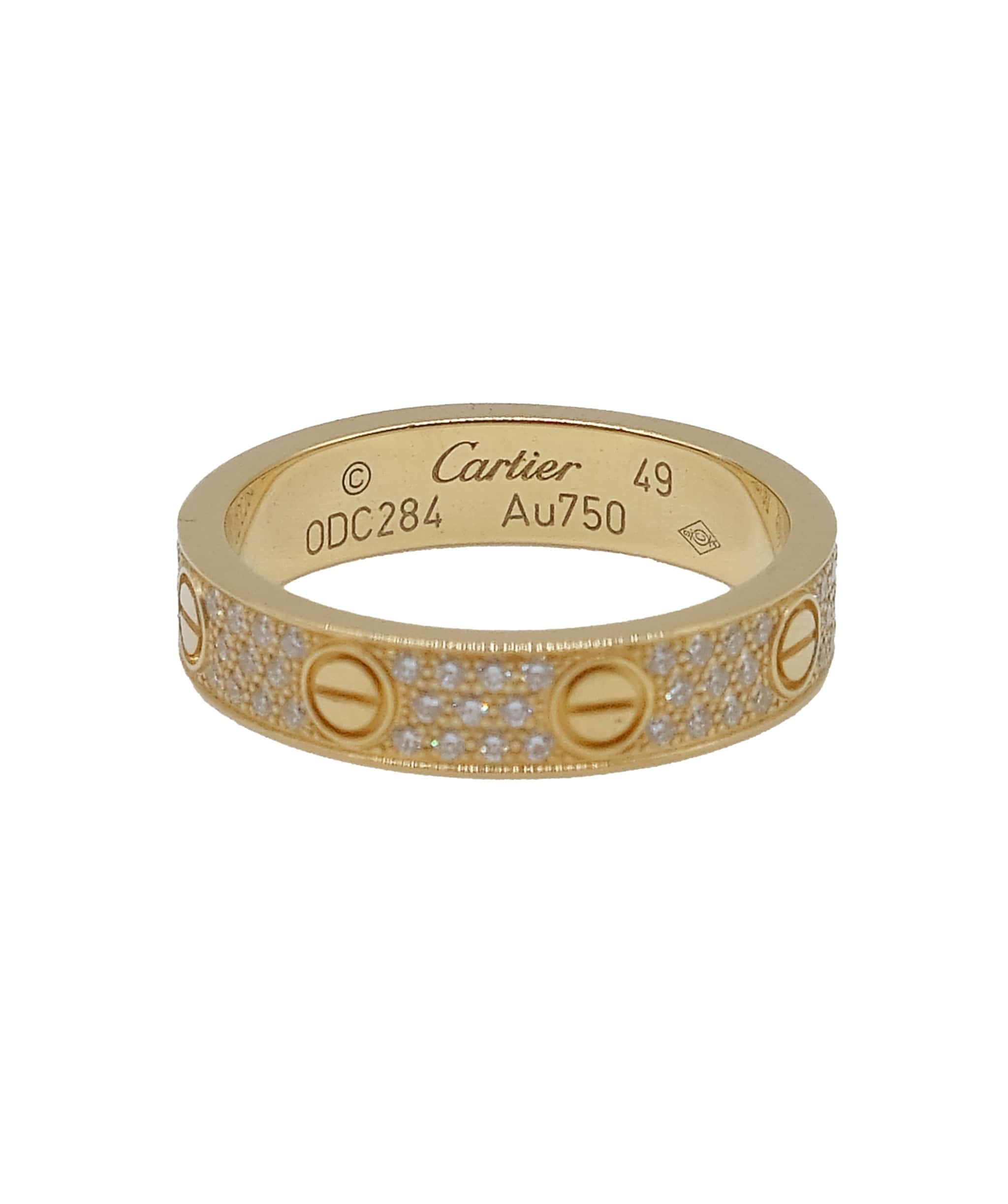 Cartier Cartier Diamond Love ring size 49 RJC3724