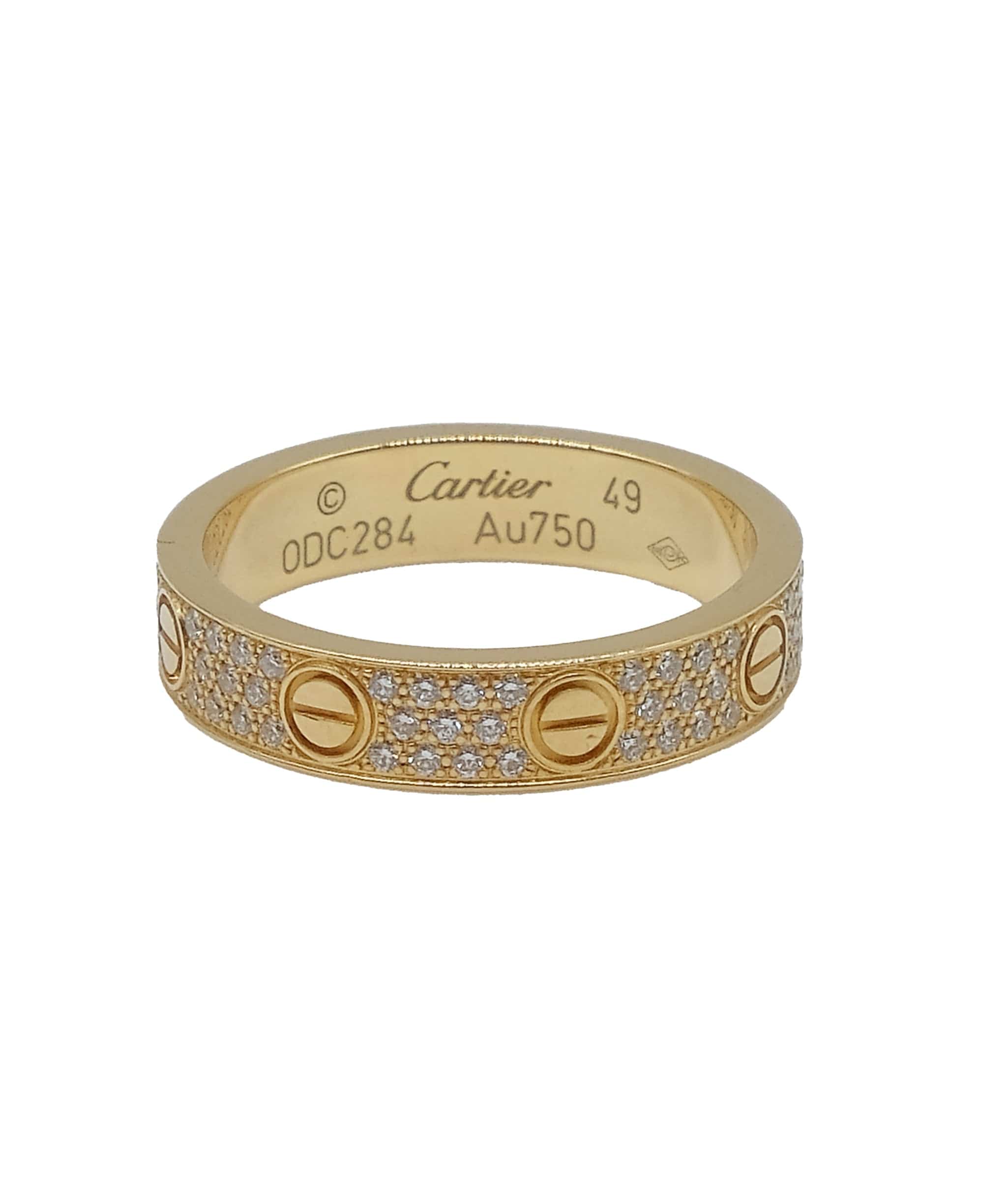 Cartier Cartier Diamond Love ring size 49 RJC3724