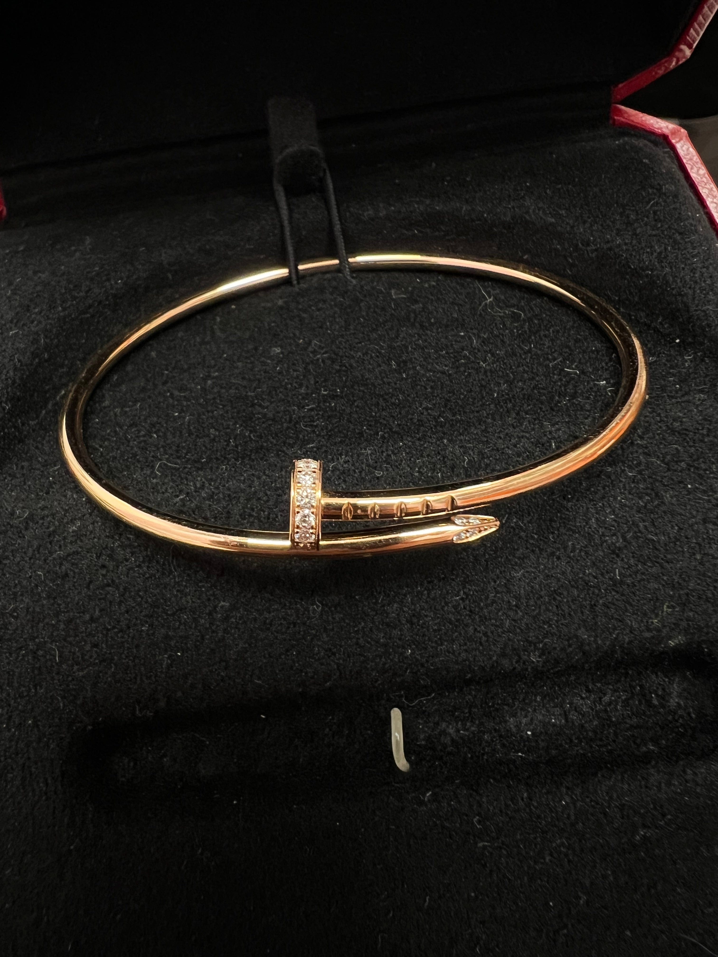 Cartier Cartier Juste Un Clou Small Bracelet #17 YG SKCY127