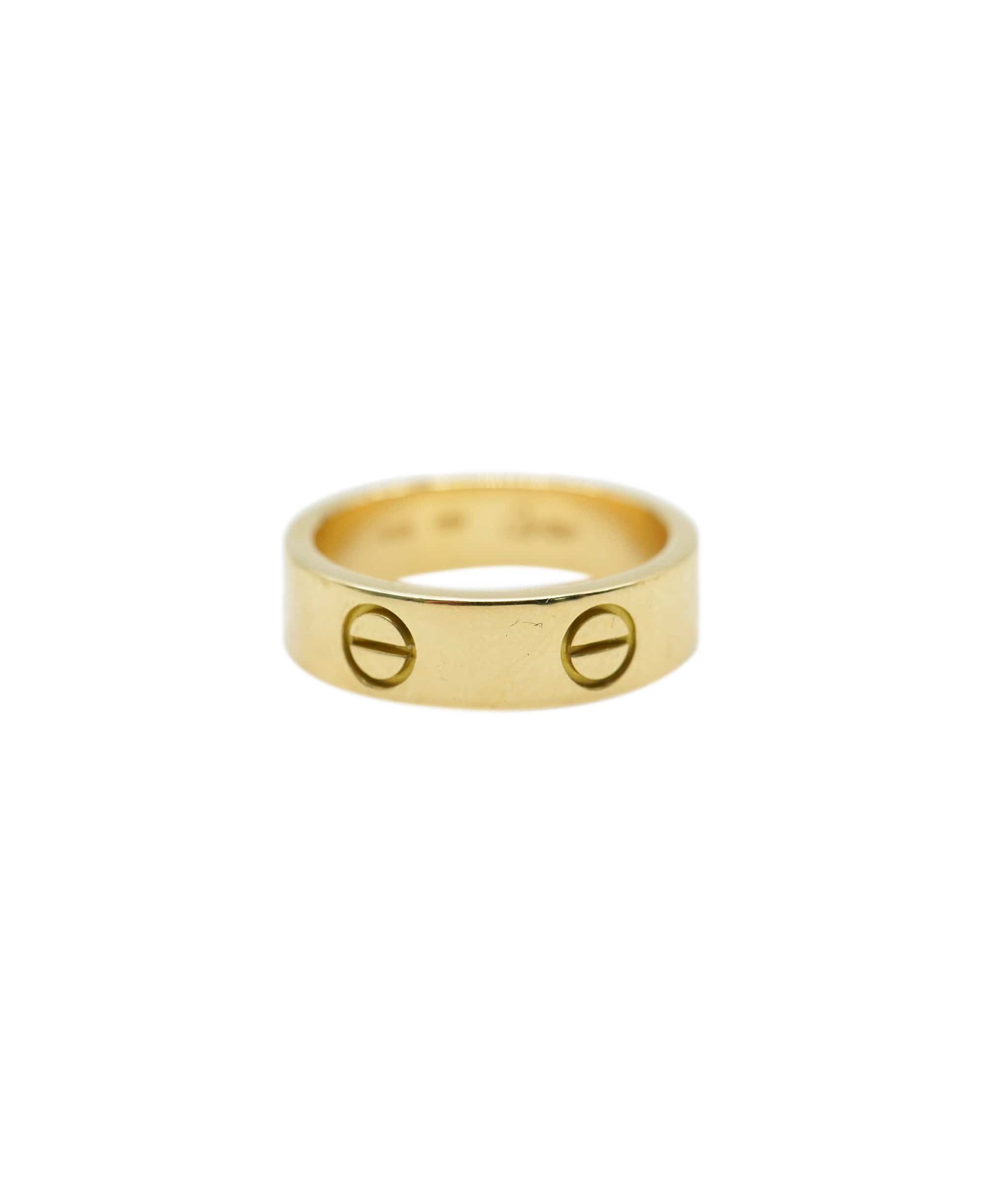 Cartier ON HOLD Cartier Love ring, yellow gold, size 55 AHC2011