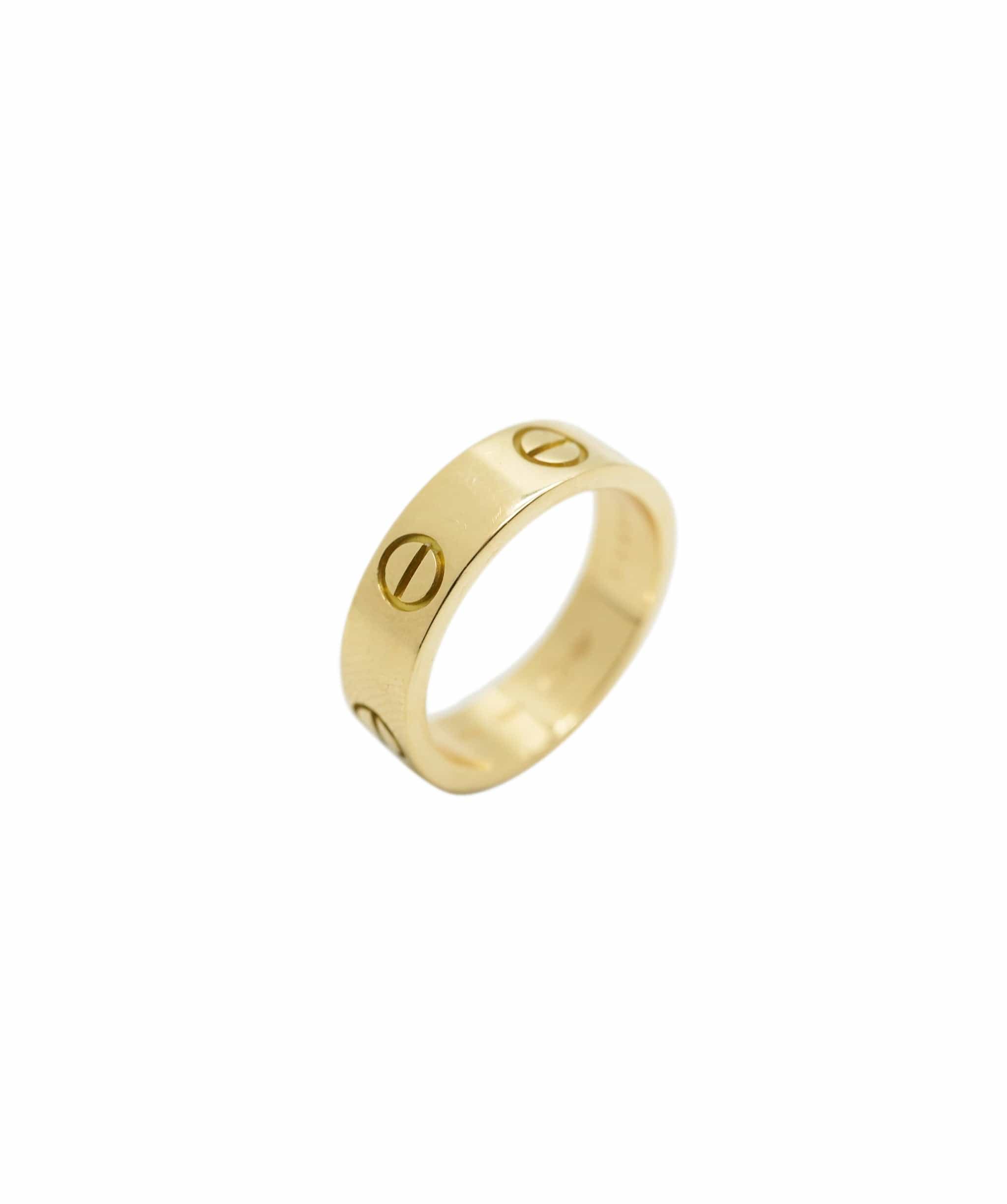 Cartier ON HOLD Cartier Love ring, yellow gold, size 55 AHC2011