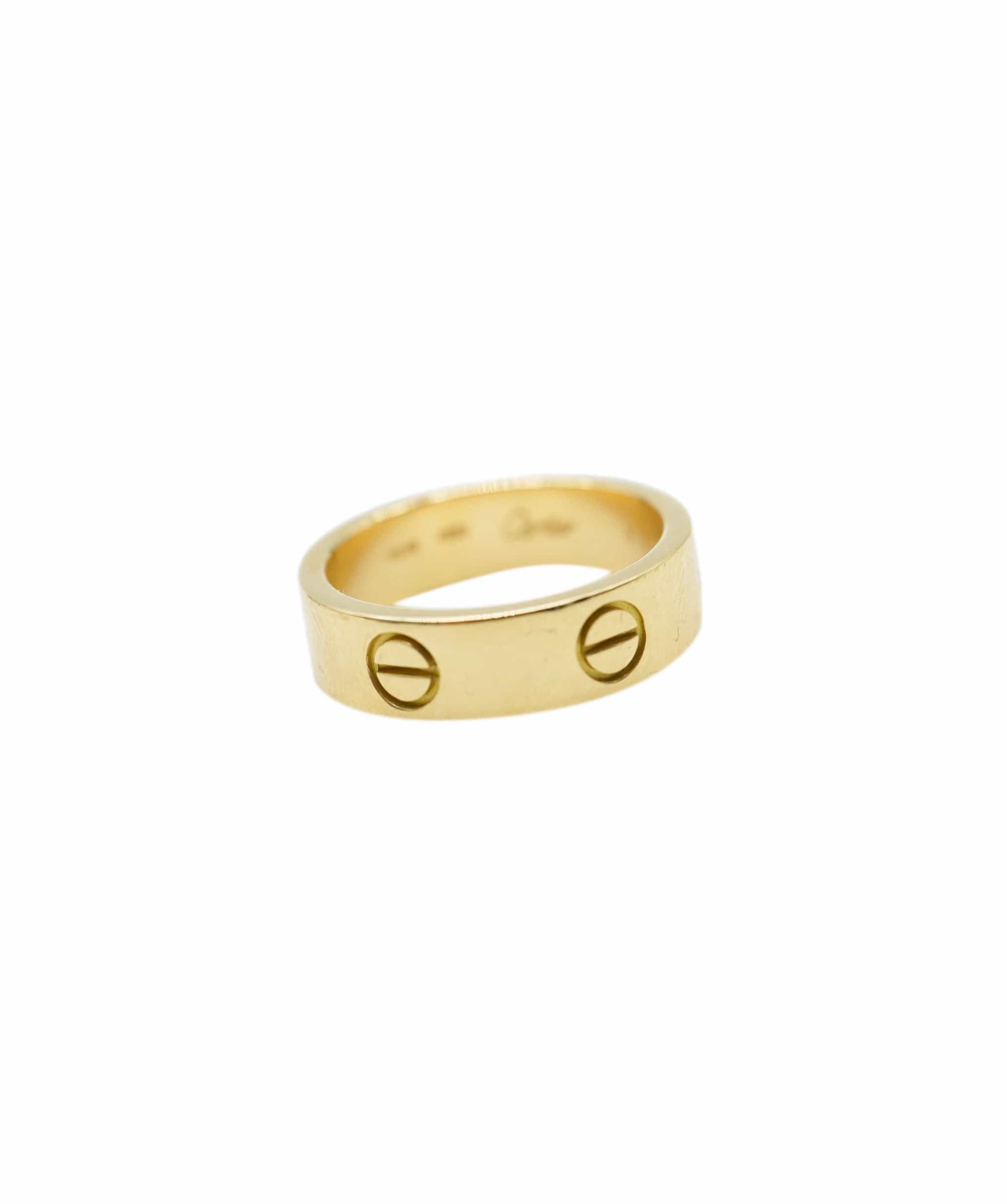 Cartier ON HOLD Cartier Love ring, yellow gold, size 55 AHC2011