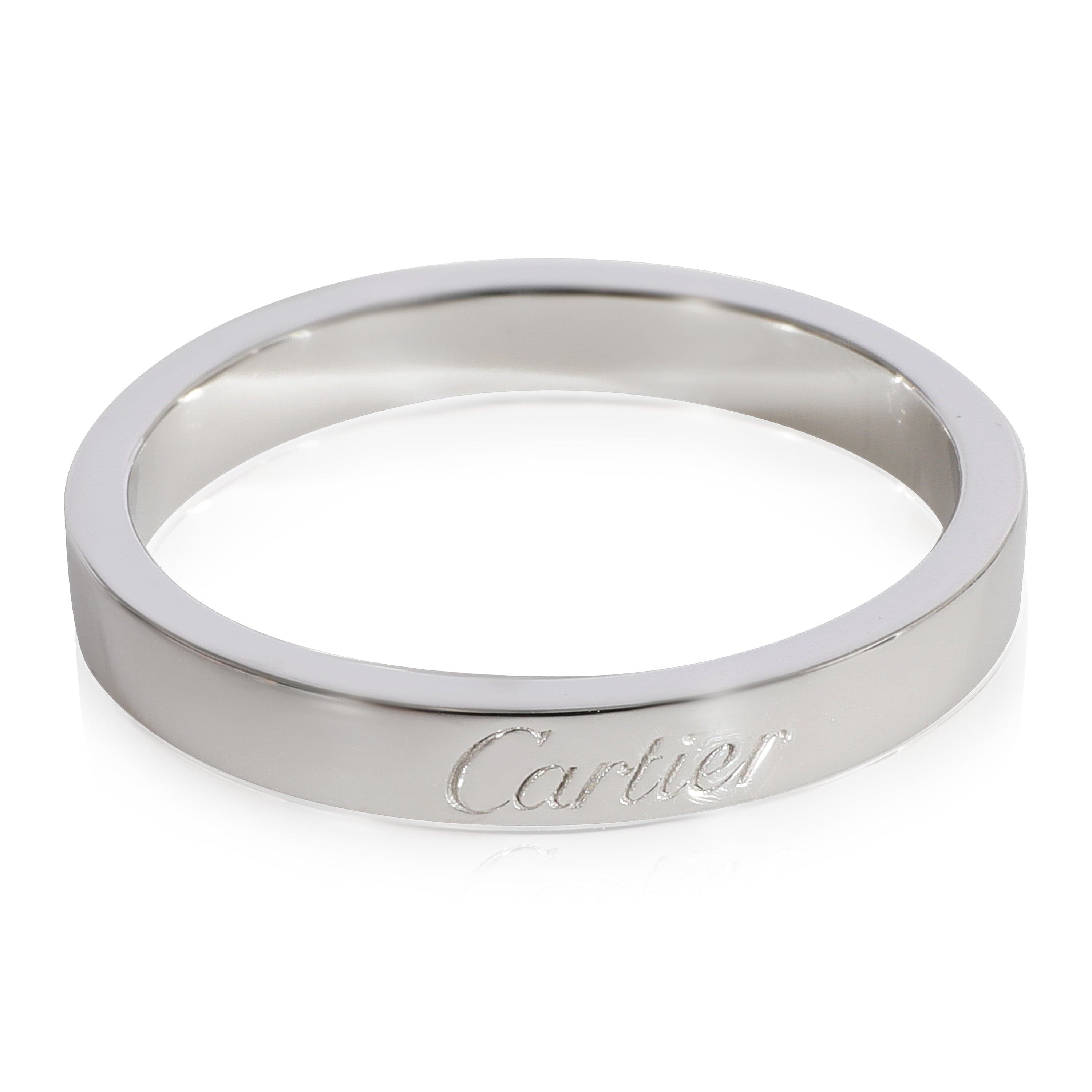 Cartier Cartier C De Cartier Wedding Band in Platinum