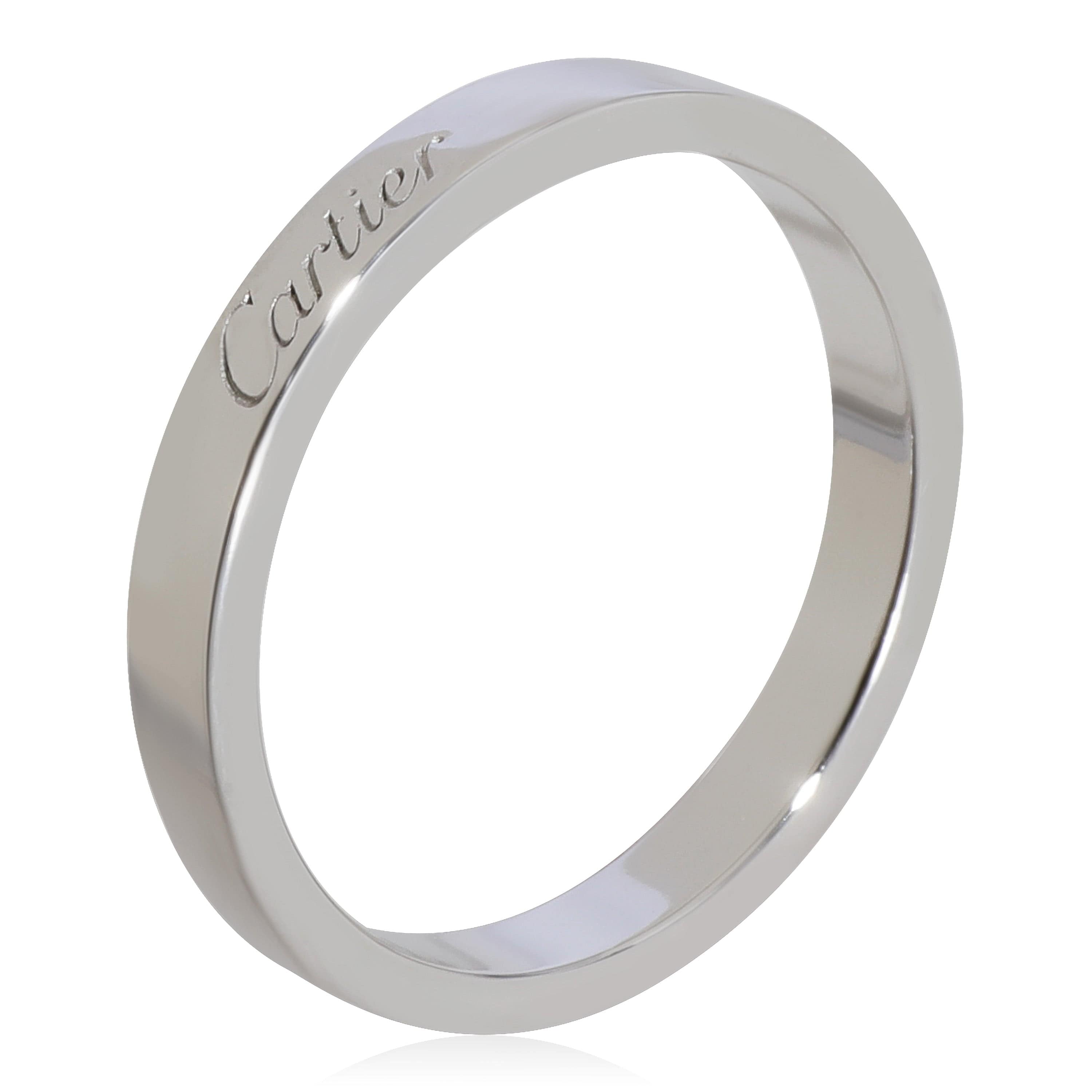 Cartier Cartier C De Cartier Wedding Band in Platinum