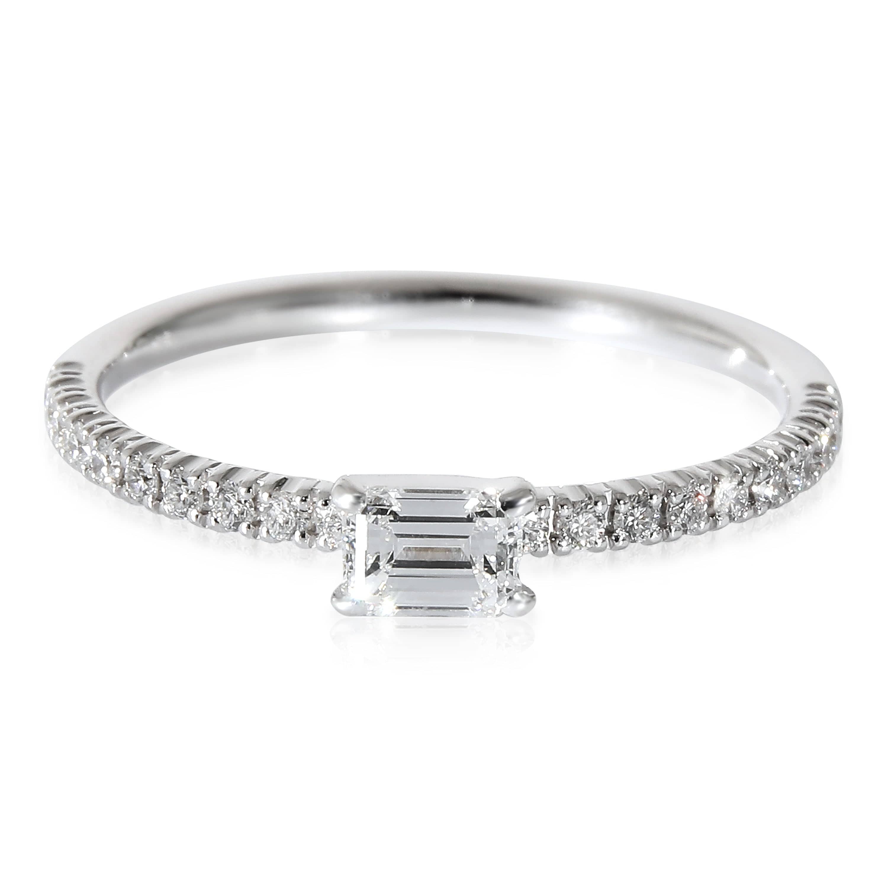 Cartier Cartier Etincelle de Cartier Diamond Ring in  18 Karat White Gold EF VVS 0.28 CT