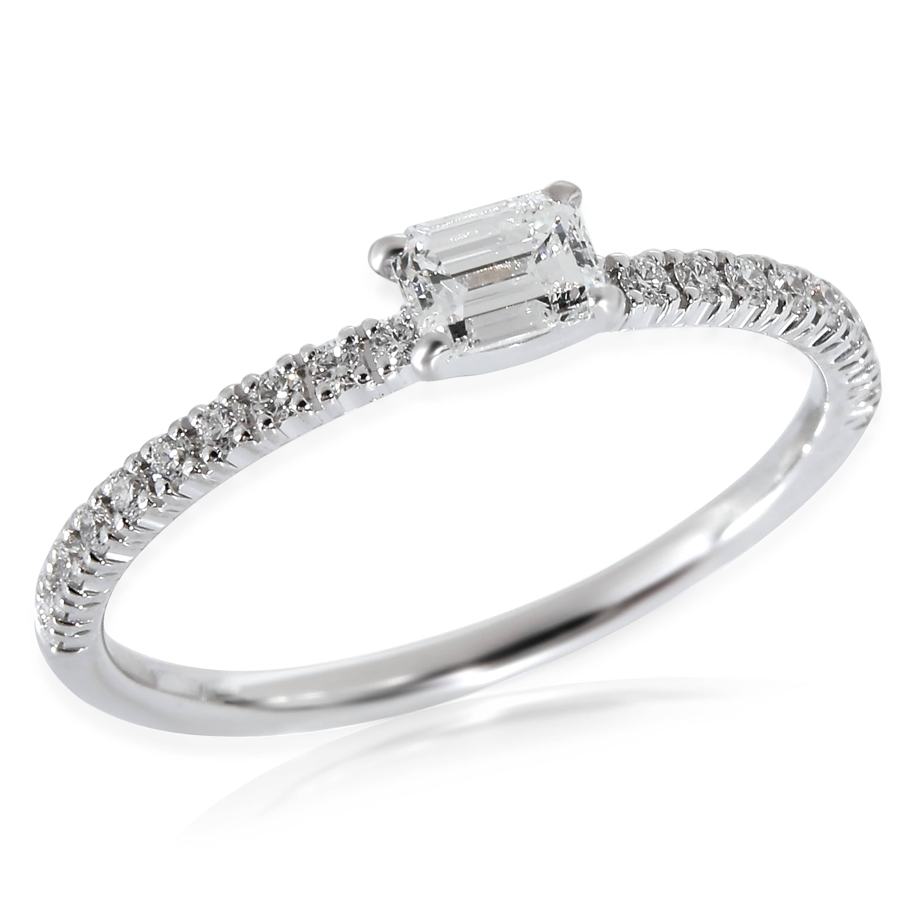 Cartier Cartier Etincelle de Cartier Diamond Ring in  18 Karat White Gold EF VVS 0.28 CT