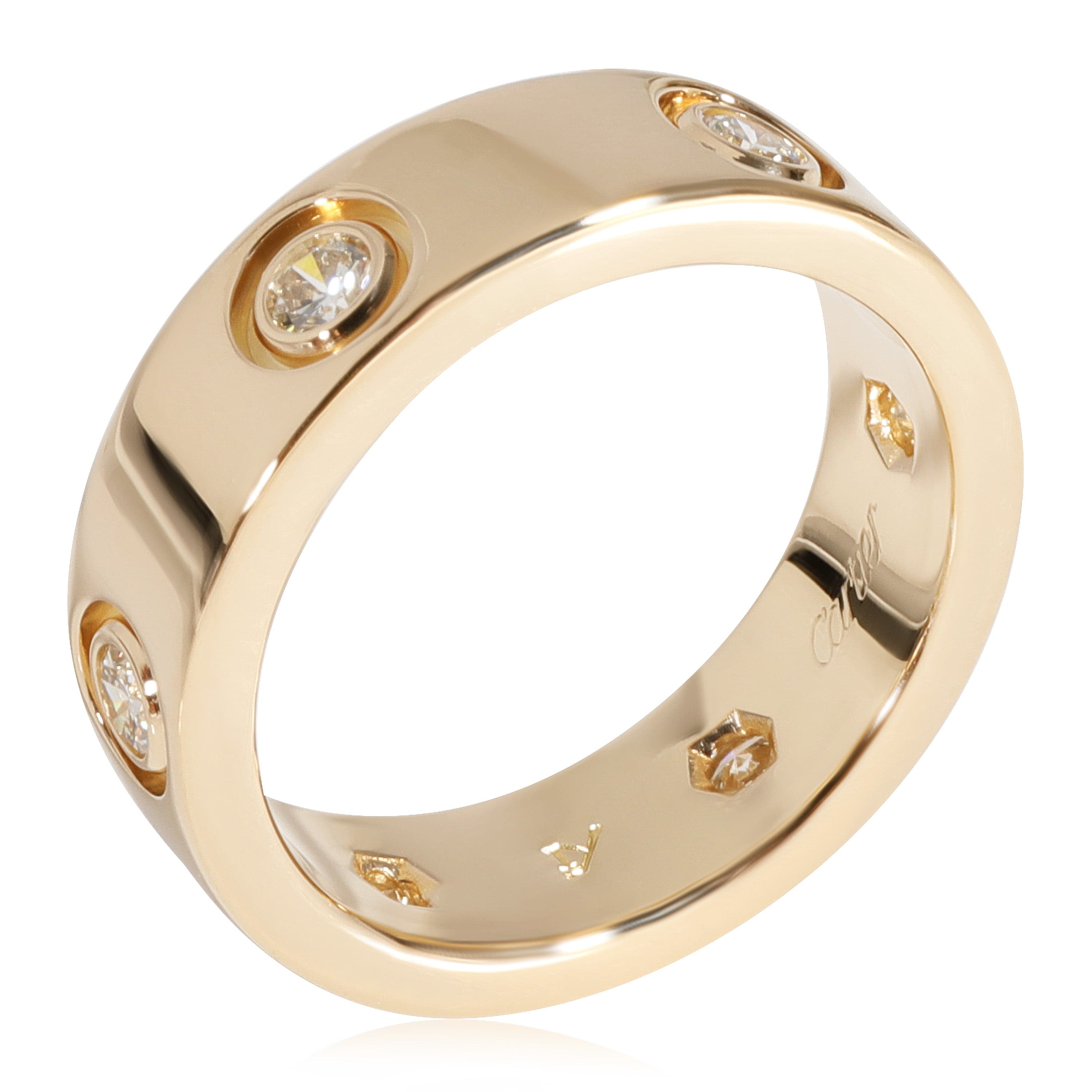 Cartier Cartier Love 6 Diamond Ring in 18k Yellow Gold 0.46 CTW