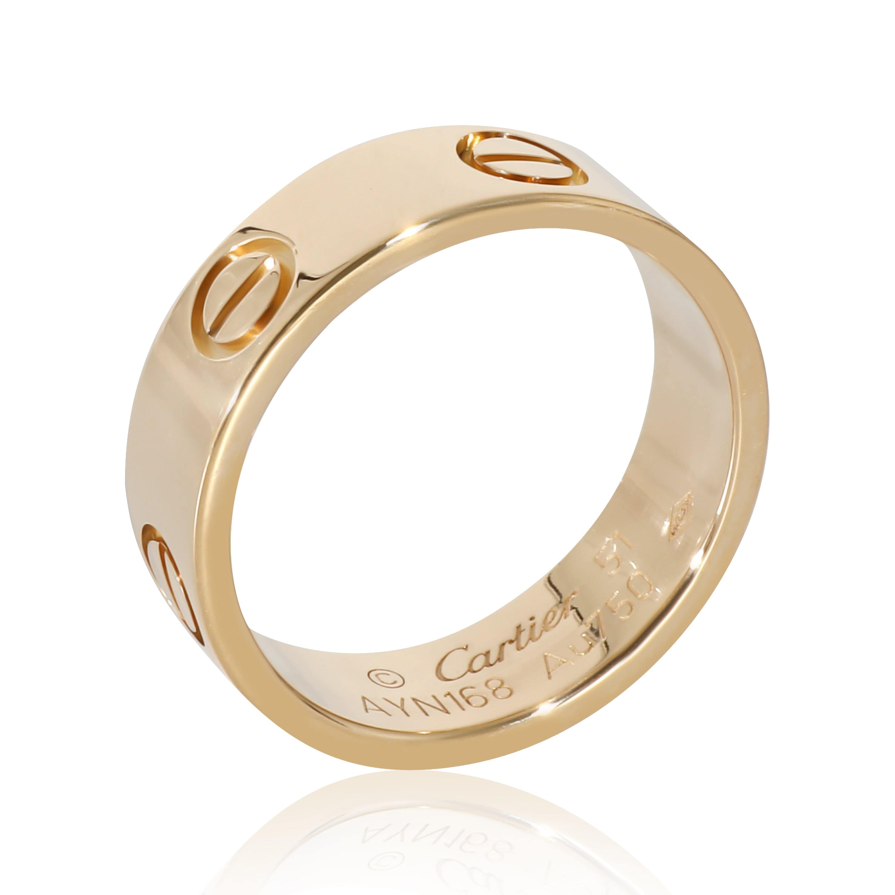 Cartier Cartier Love Ring in 18k Yellow Gold