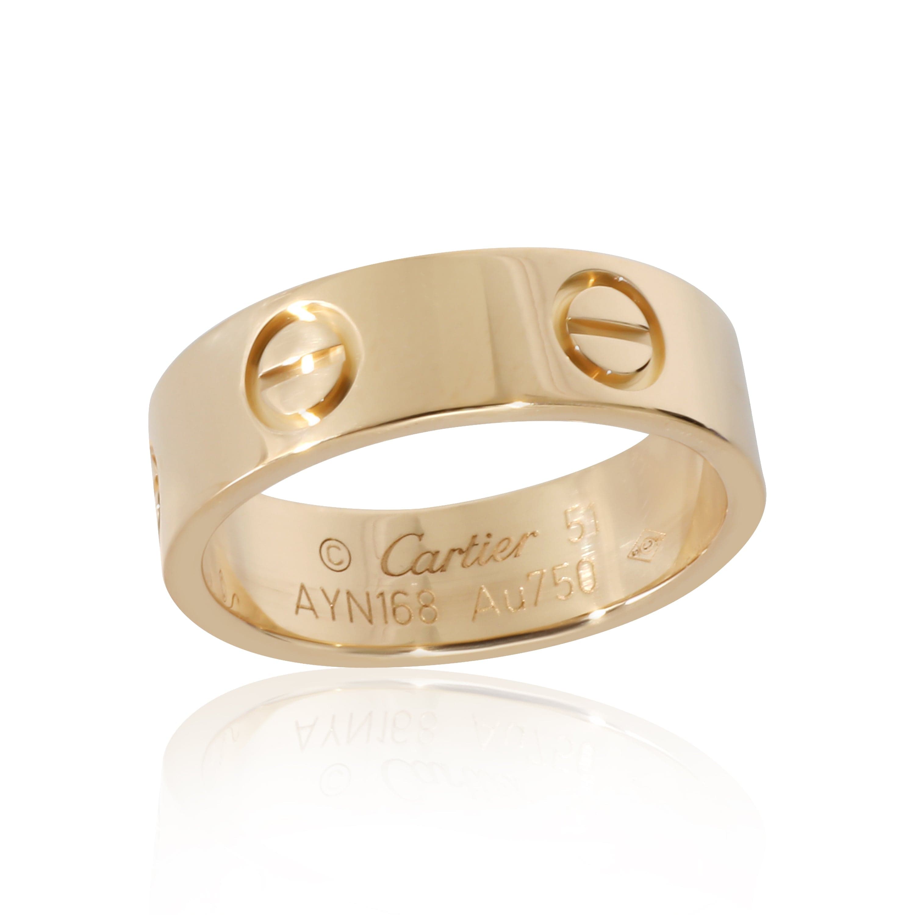 Cartier Cartier Love Ring in 18k Yellow Gold