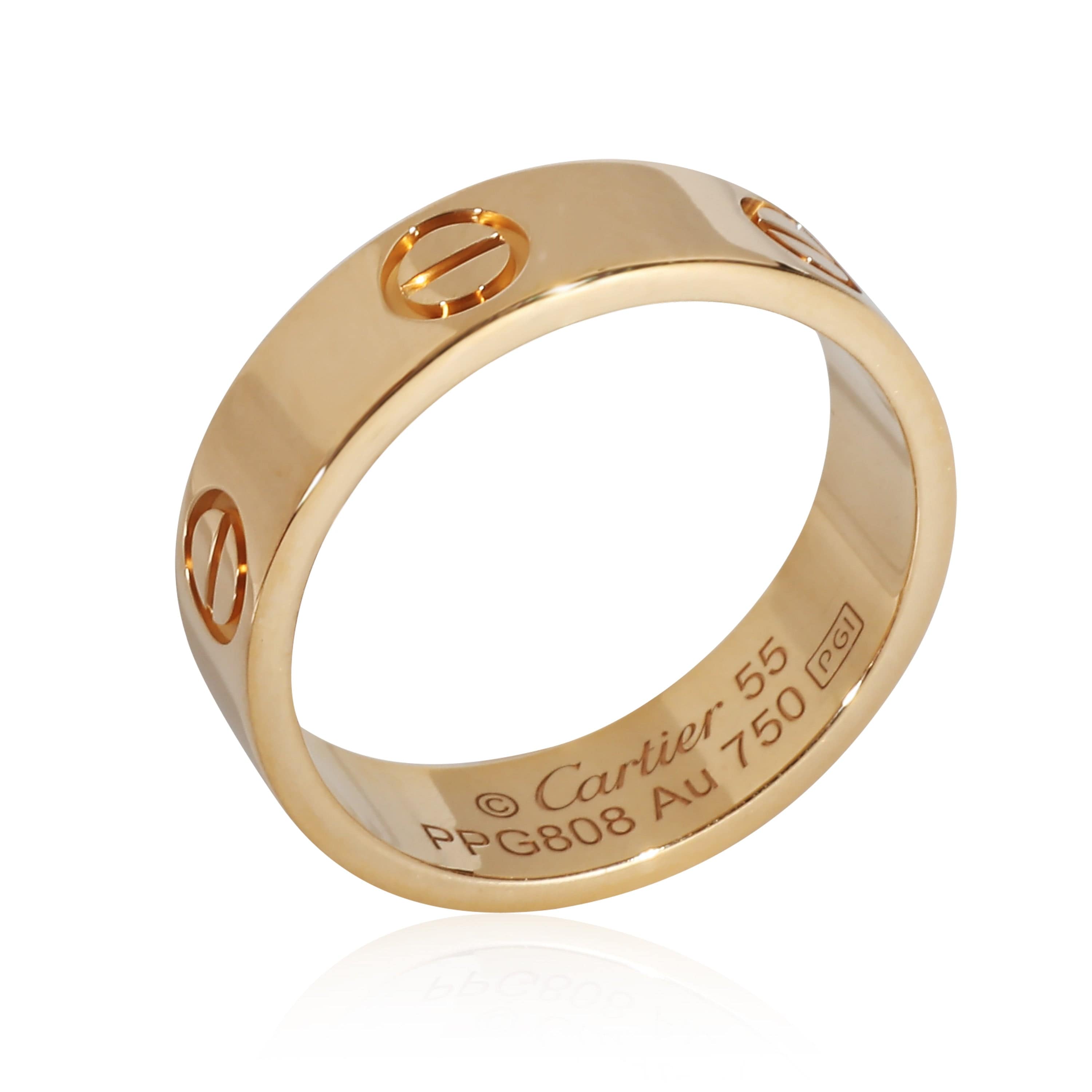 Cartier Cartier Love Ring in 18K Yellow Gold