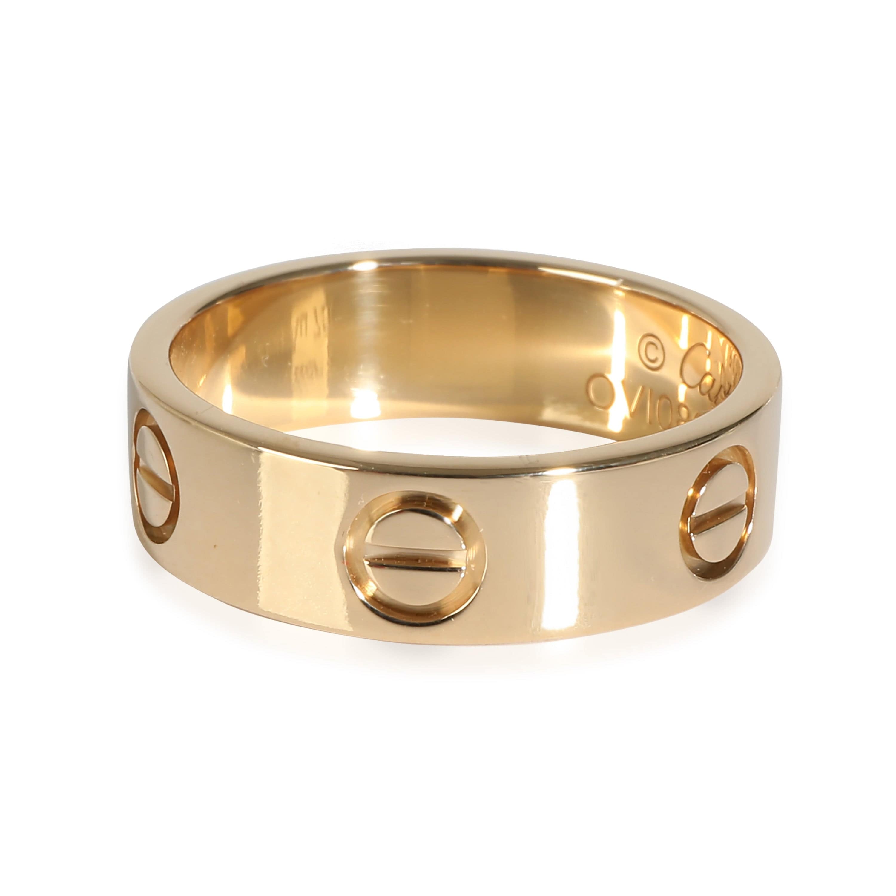 Cartier Cartier Love Ring in 18k Yellow Gold