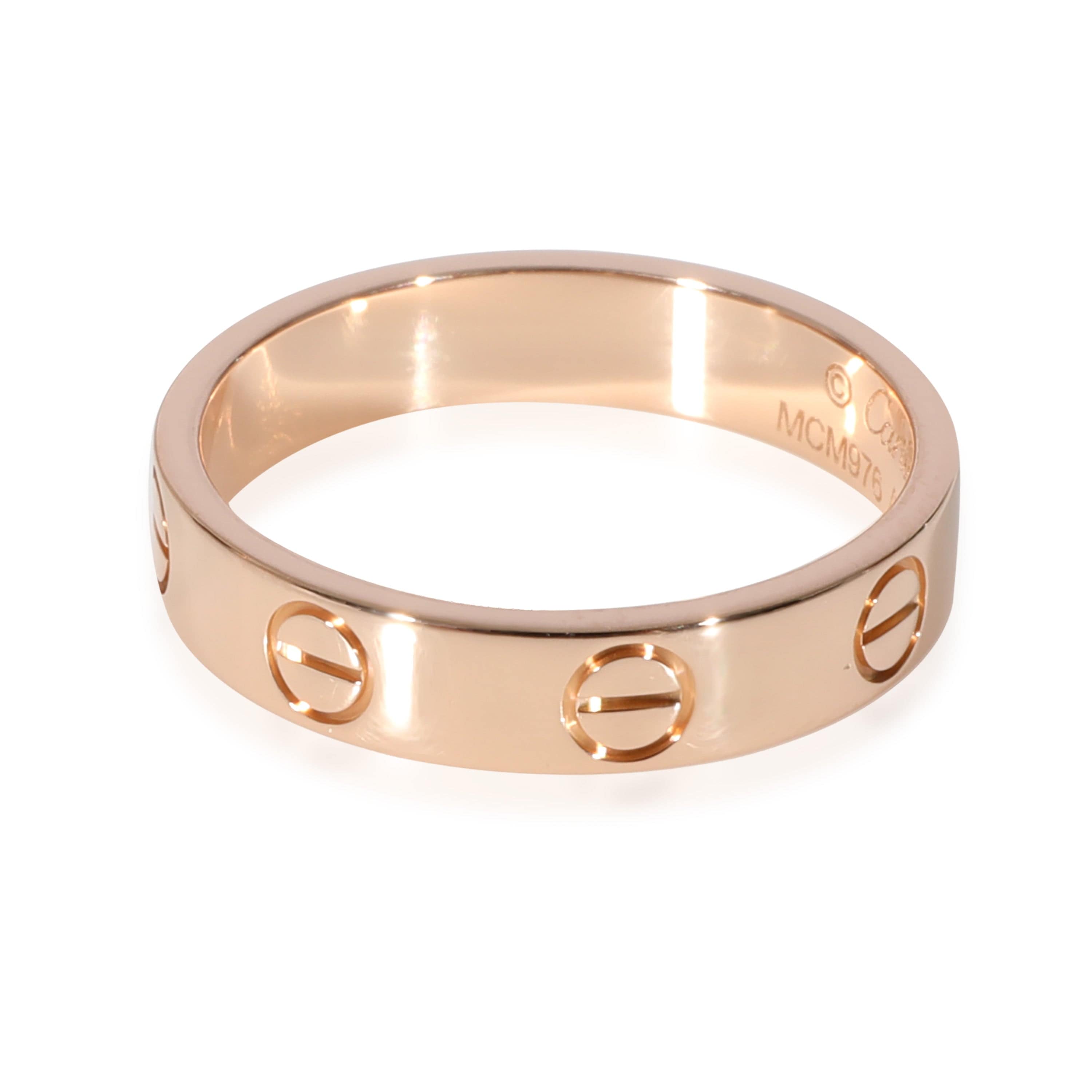 Cartier Cartier Love Wedding Band in 18k Rose Gold