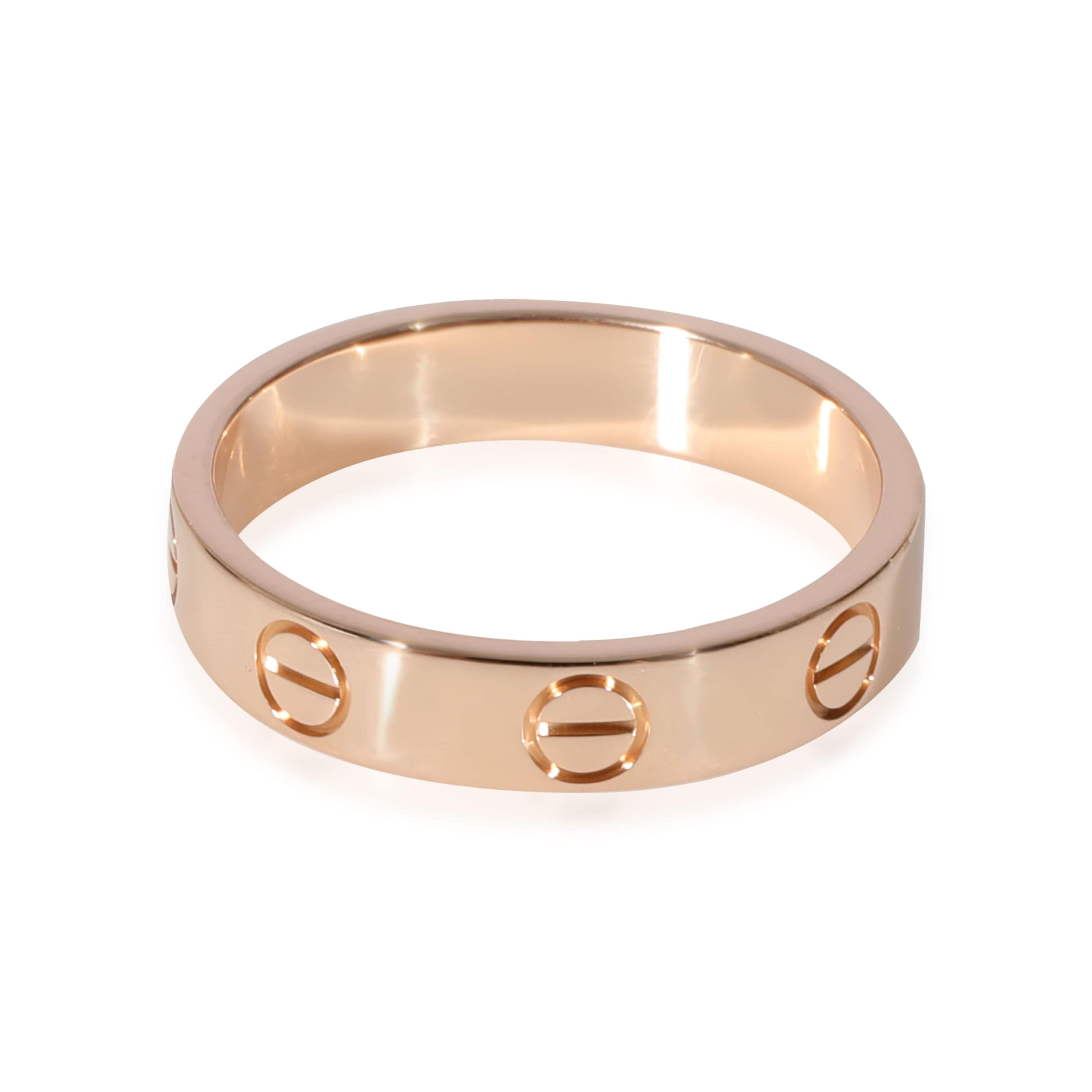 Cartier Cartier Love Wedding Band in 18k Rose Gold