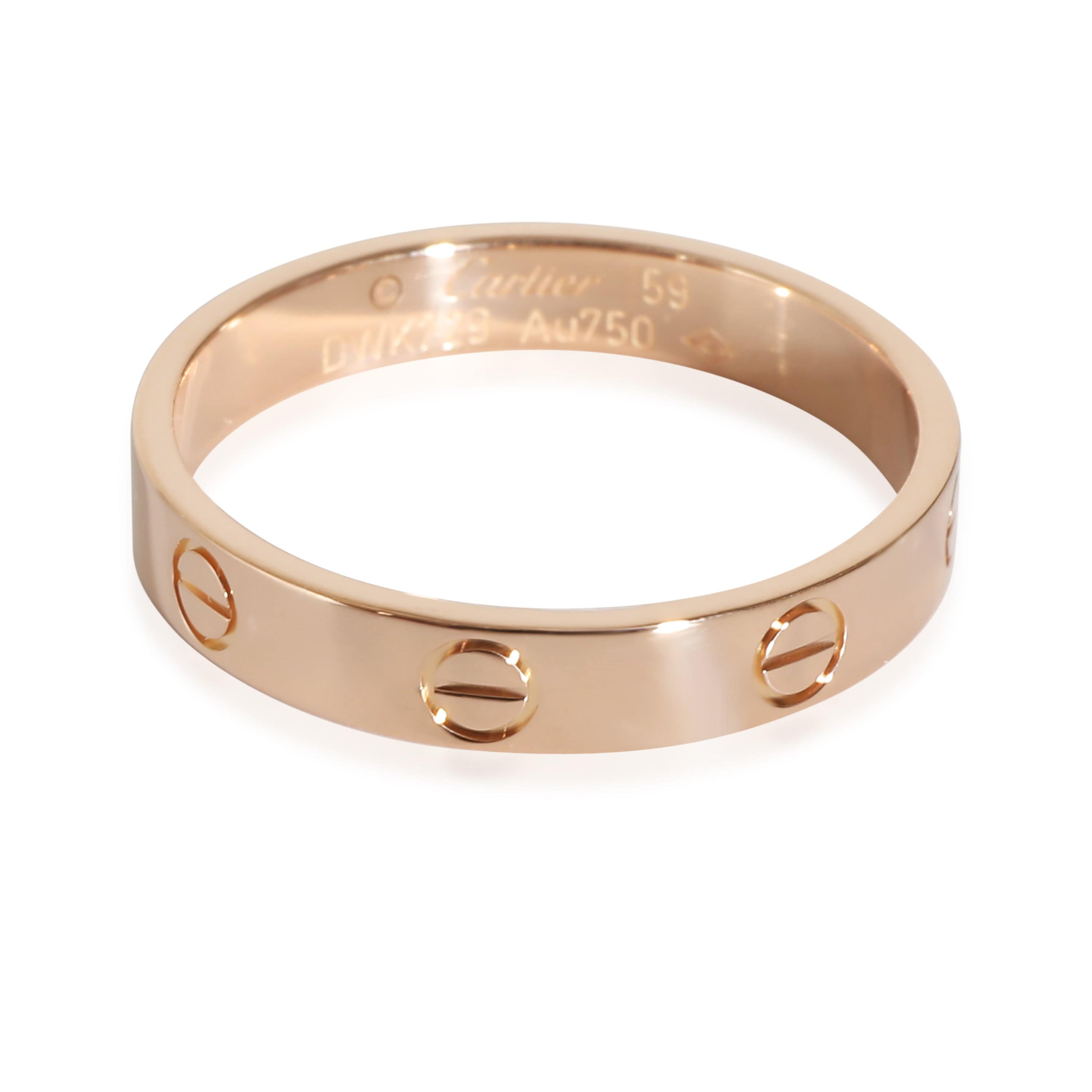 Cartier Cartier Love Wedding Band in 18K Rose Gold