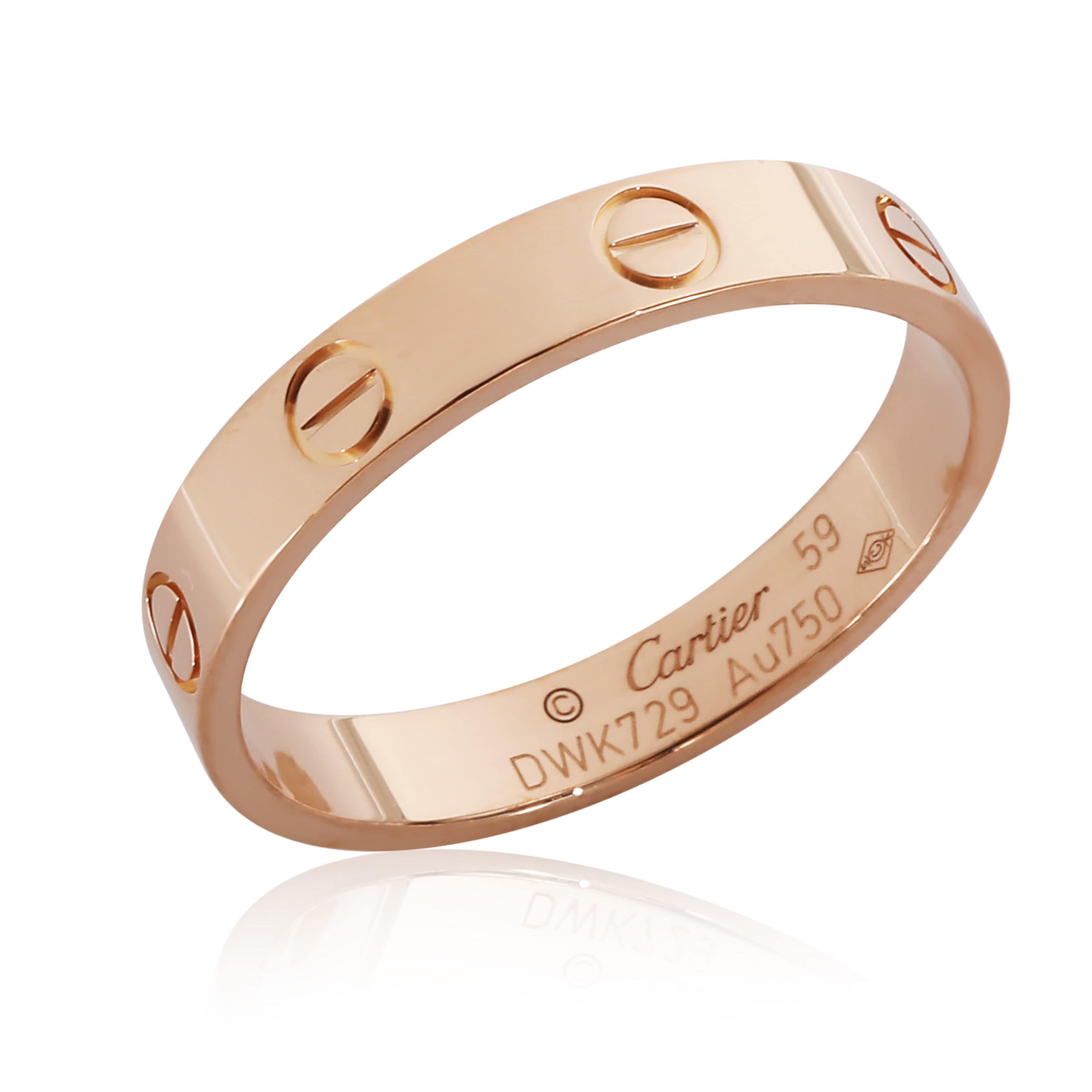 Cartier Cartier Love Wedding Band in 18K Rose Gold