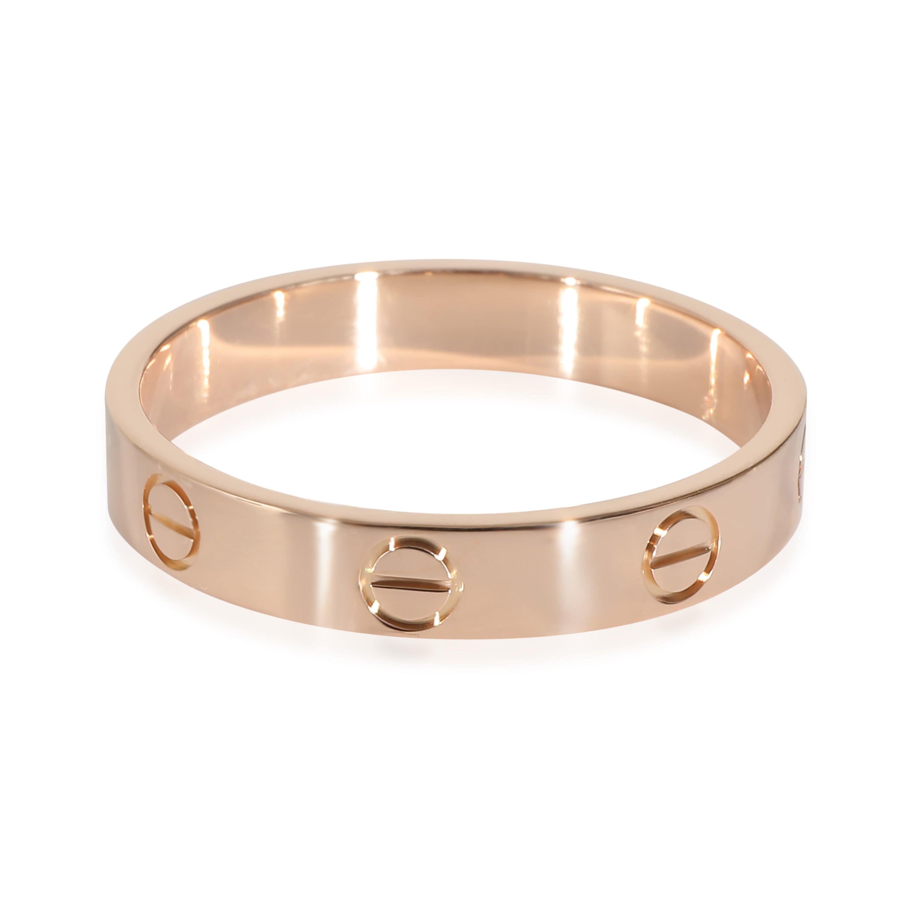 Cartier Cartier Love Wedding Band in 18K Rose Gold