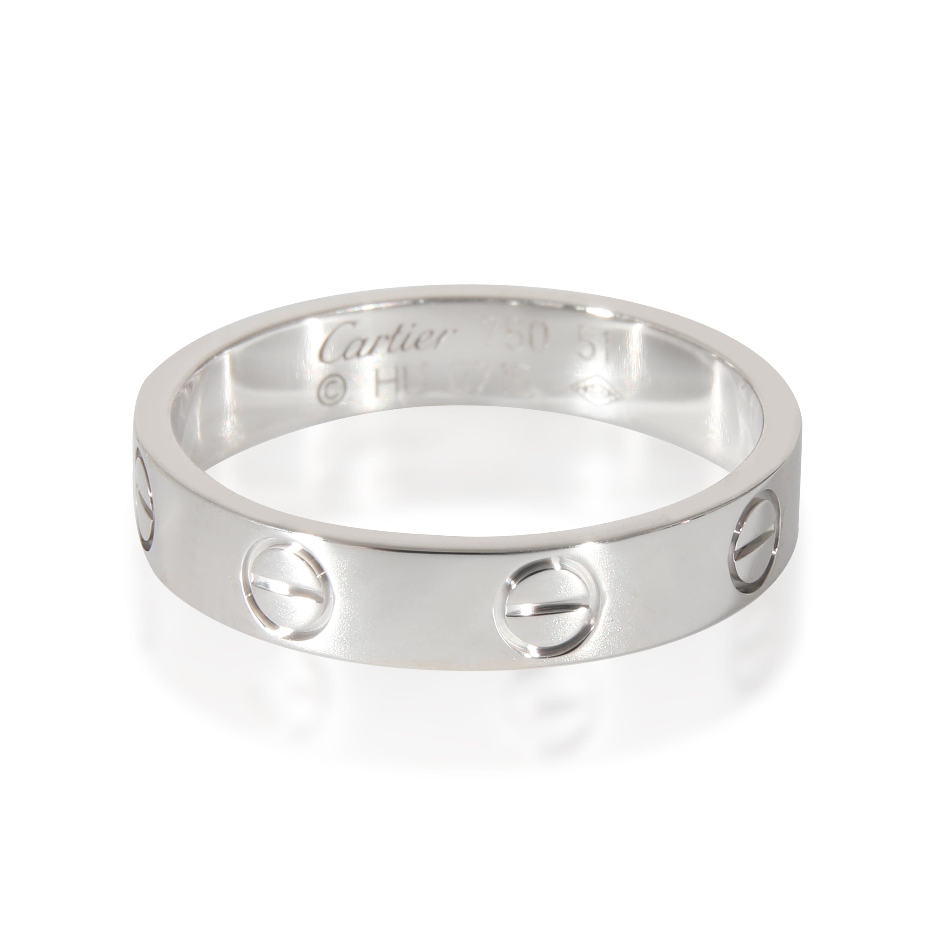 Cartier Cartier LOVE Wedding Band in 18K White Gold