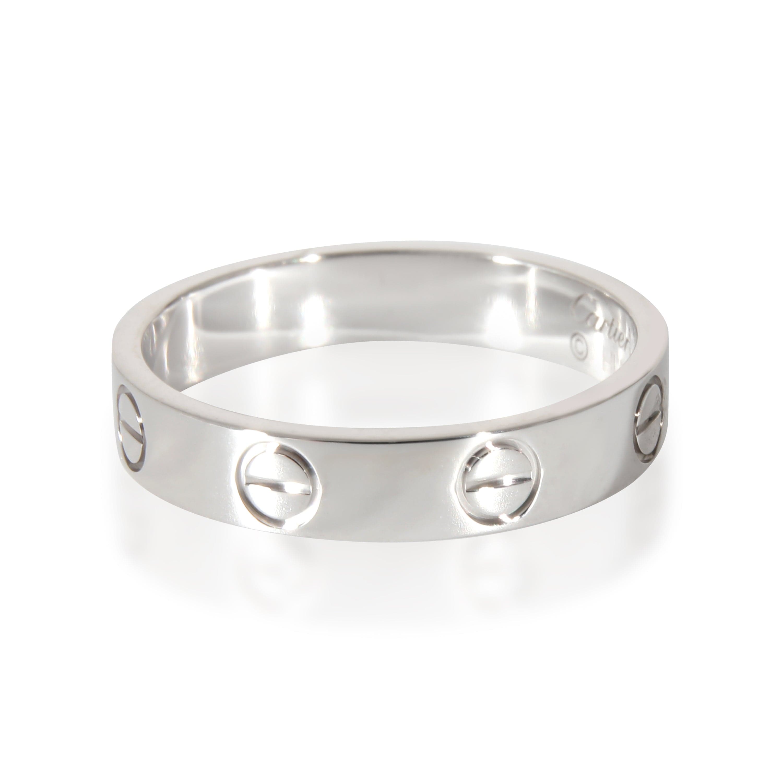 Cartier Cartier LOVE Wedding Band in 18K White Gold