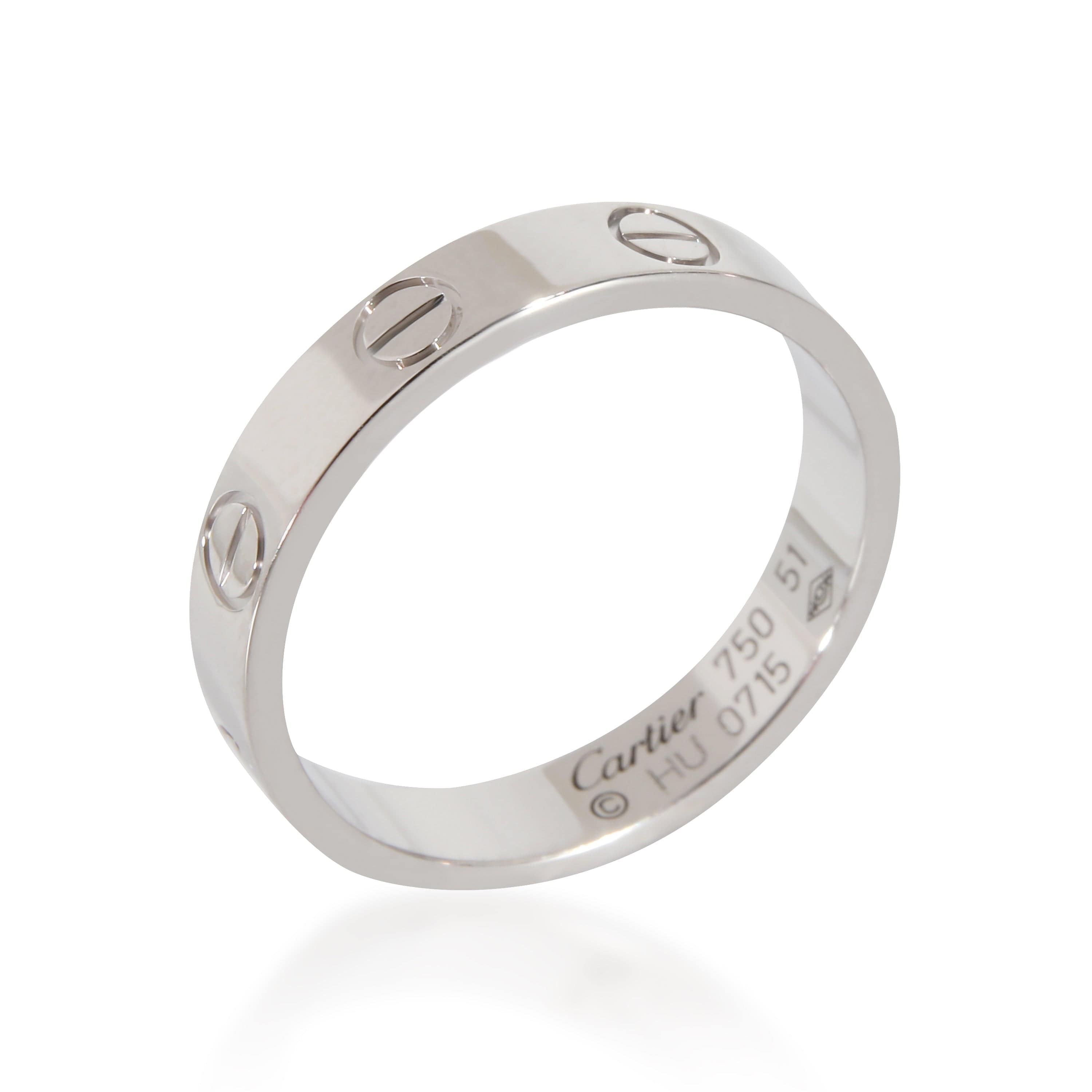 Cartier Cartier LOVE Wedding Band in 18K White Gold