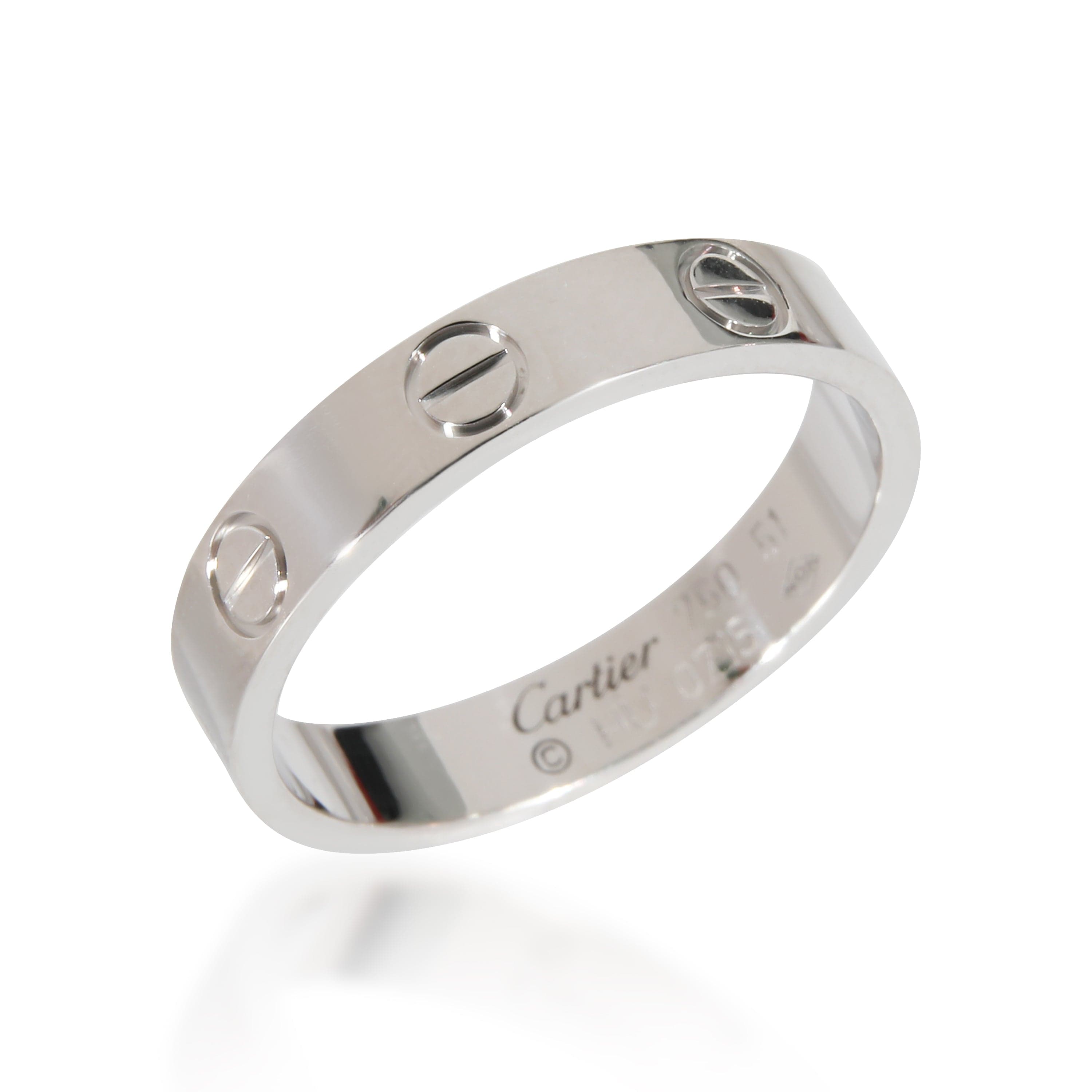 Cartier Cartier LOVE Wedding Band in 18K White Gold