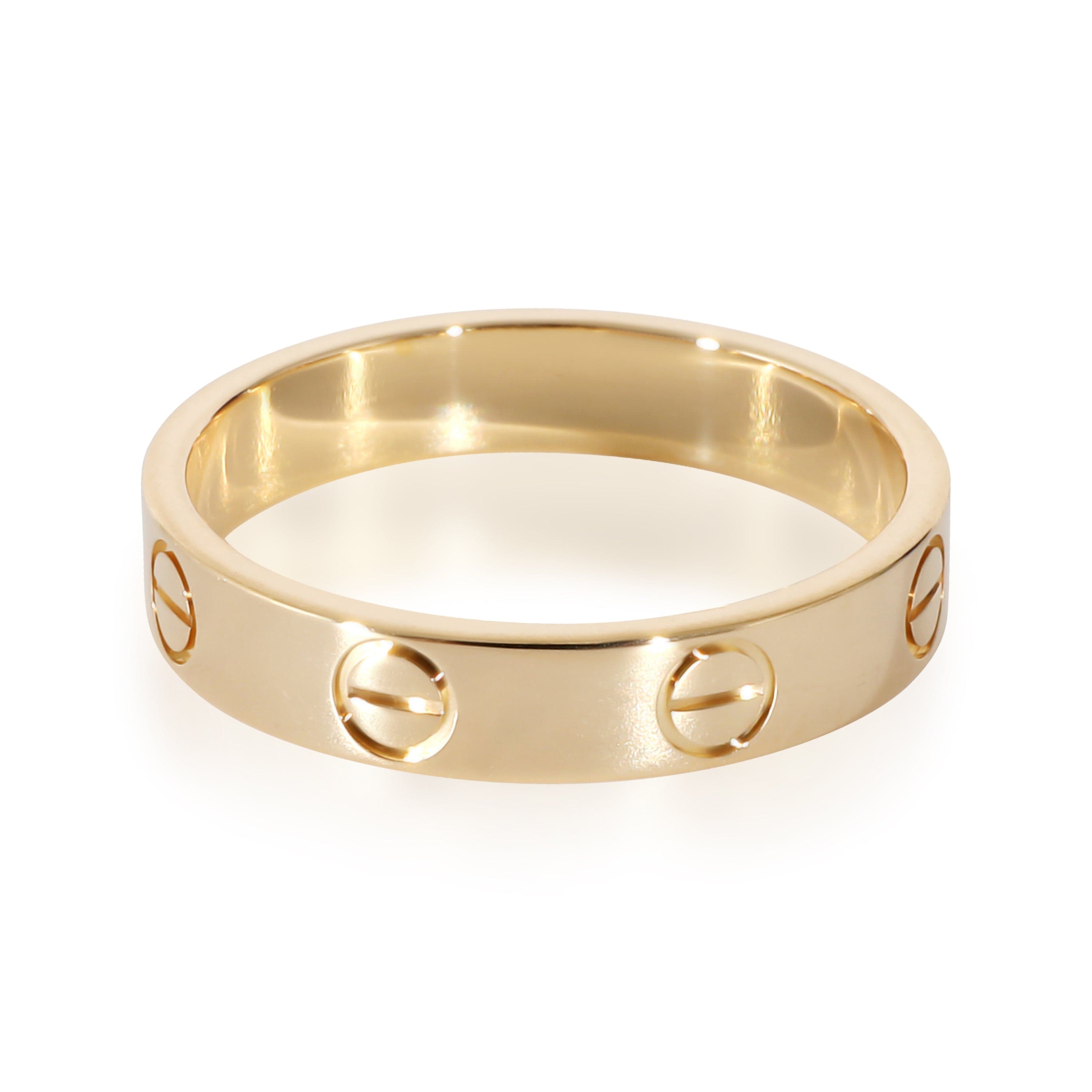 Cartier Cartier Love Wedding Band in 18K Yellow Gold