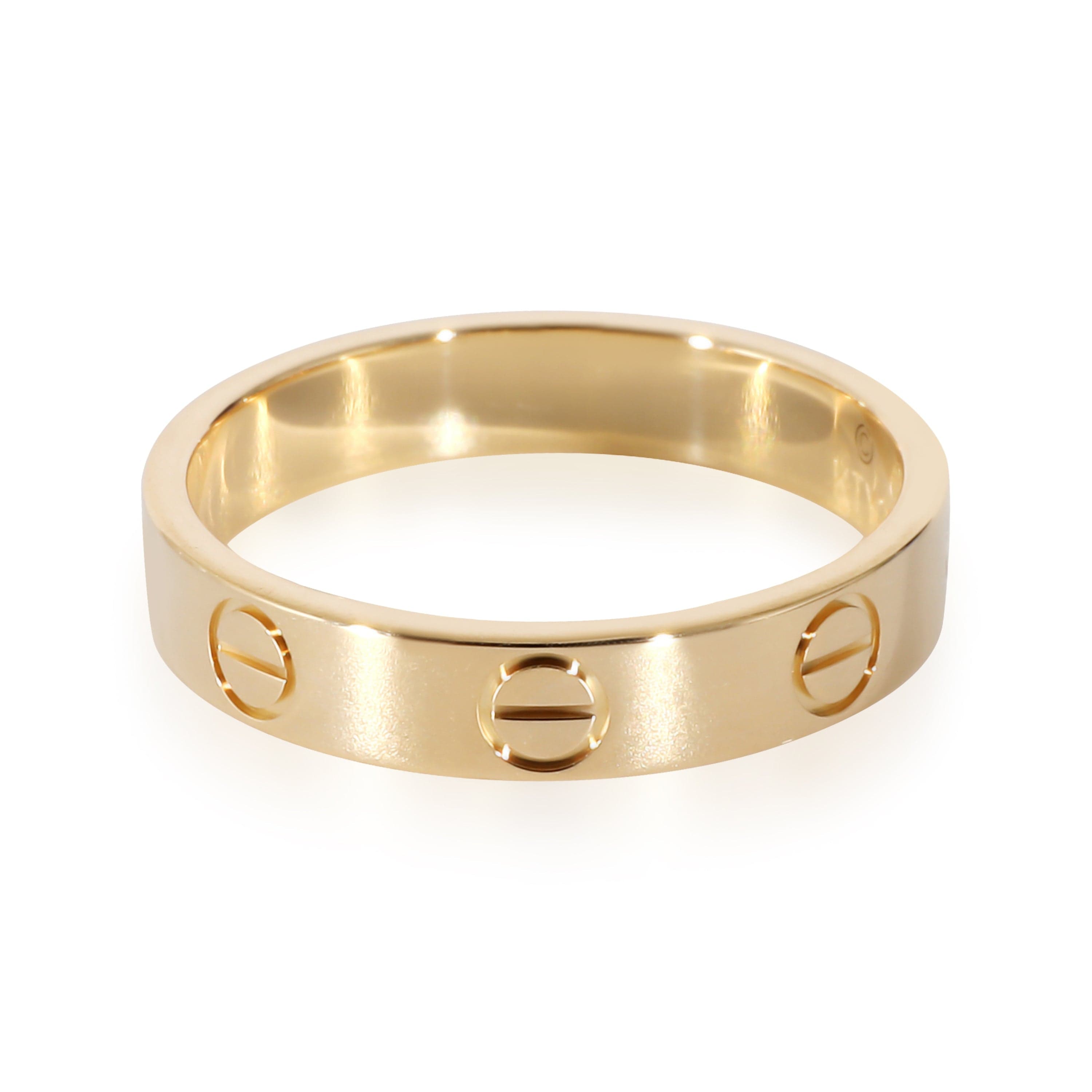 Cartier Cartier Love Wedding Band in 18K Yellow Gold