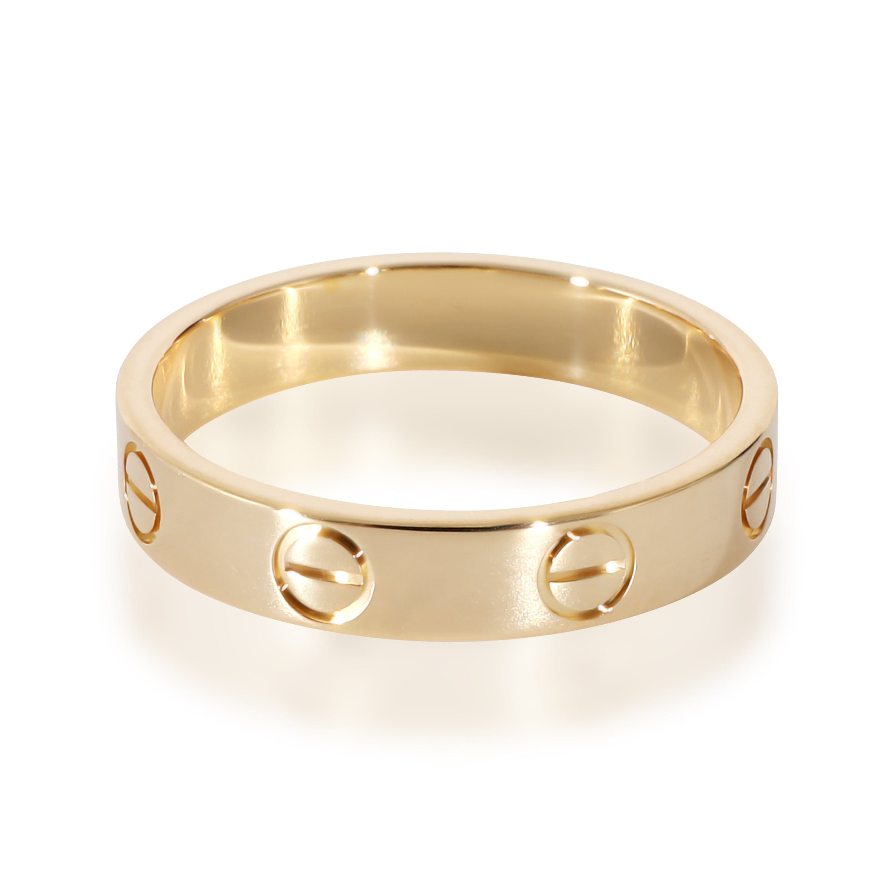 Cartier Cartier Love Wedding Band in 18K Yellow Gold