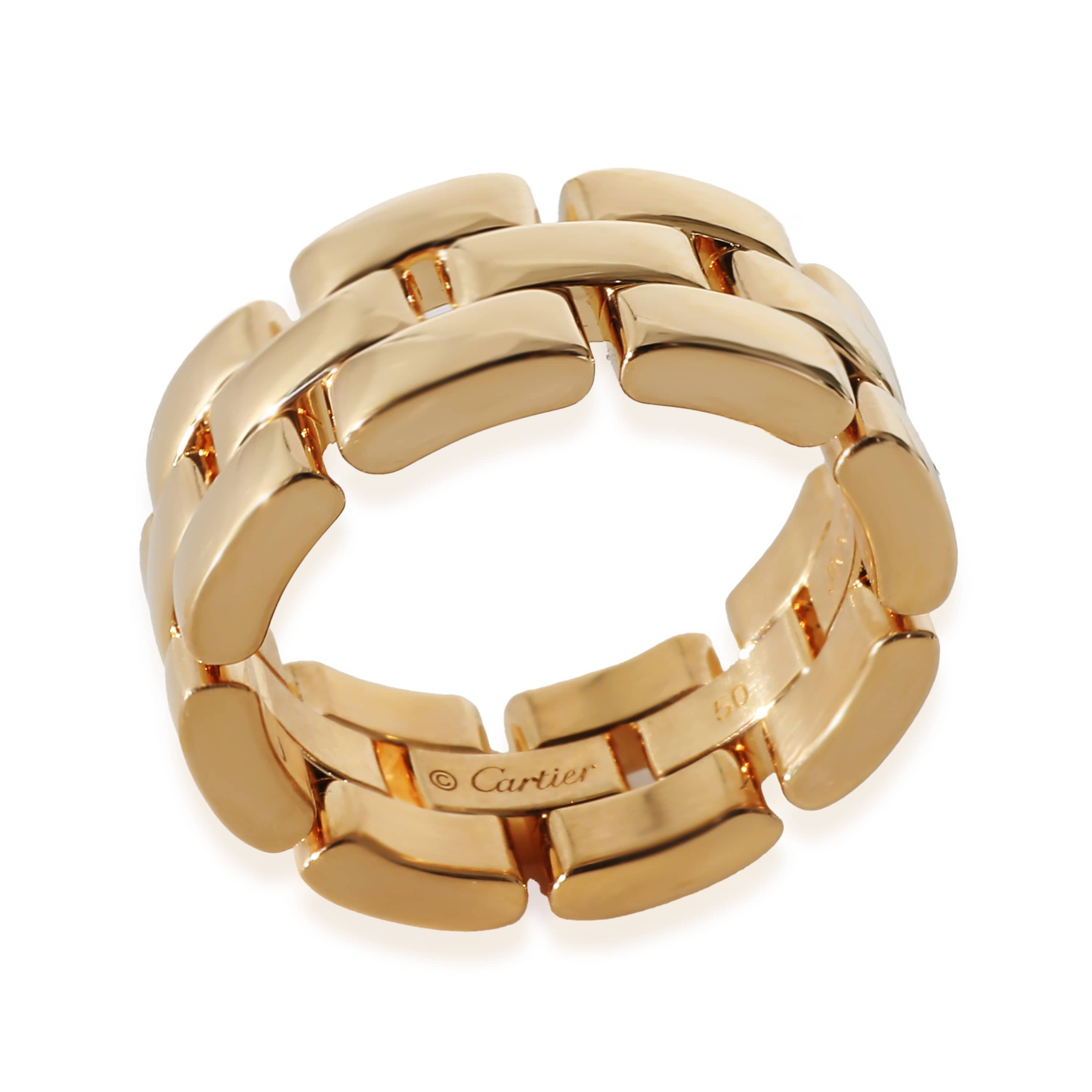 Cartier Cartier Maillon Panthere Band in 18k Yellow Gold