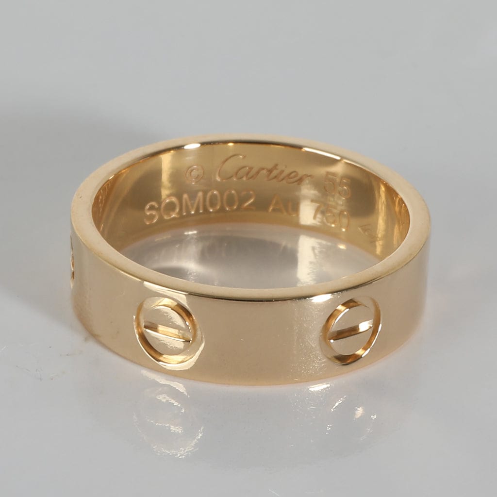 Cartier Love Ring in 18k Yellow Gold