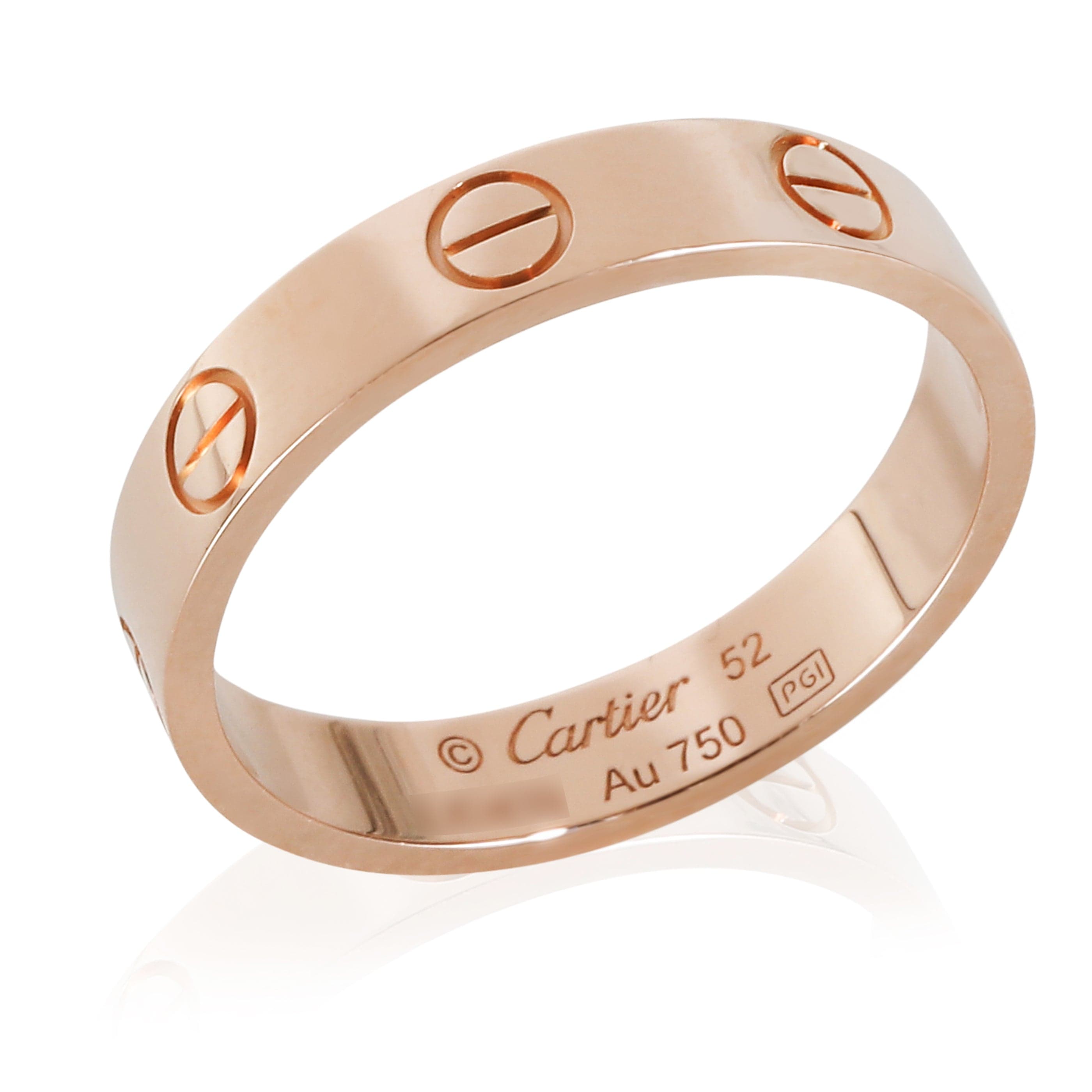 Cartier Love Ring (Rose Gold)