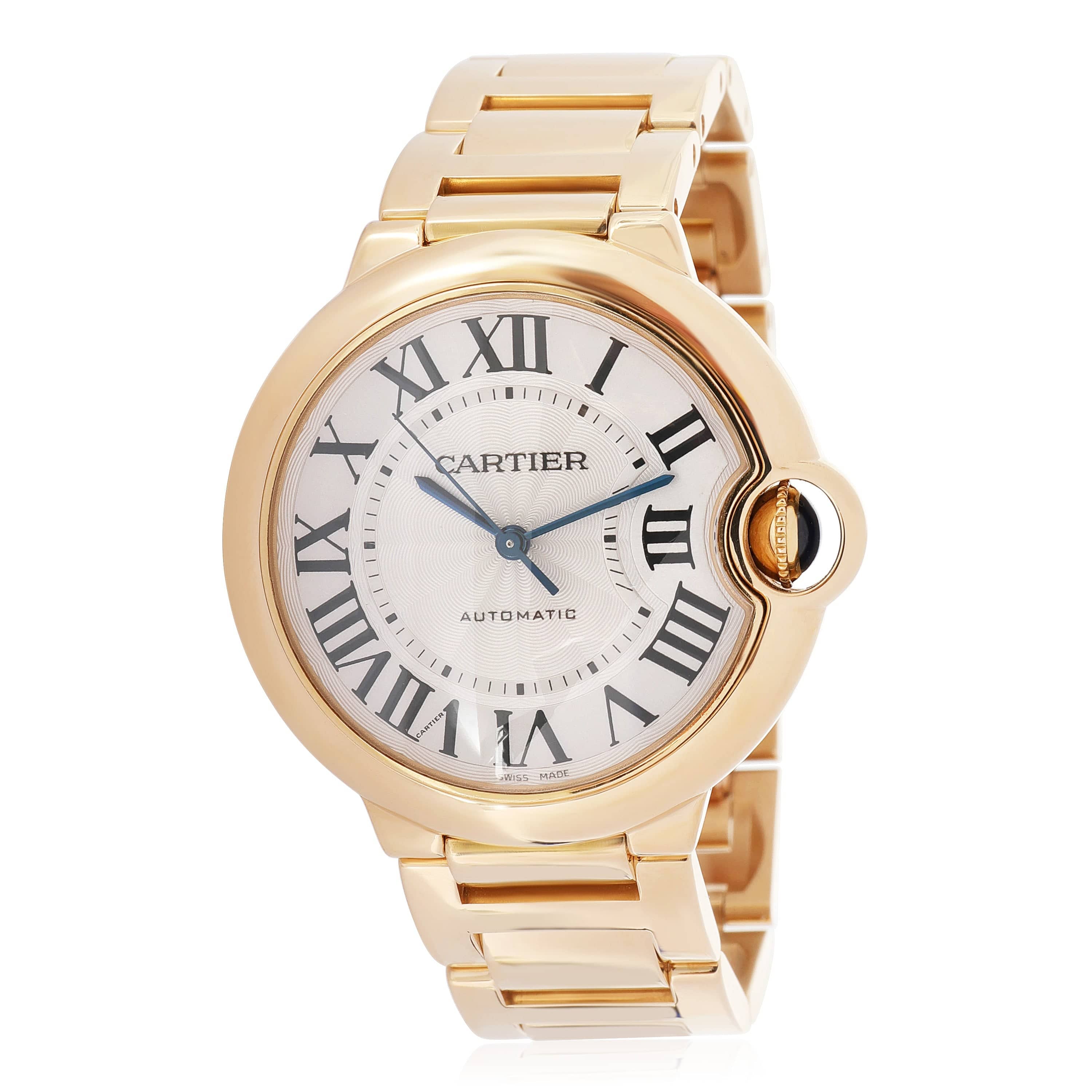 Cartier Cartier Ballon Bleu de Cartier W69003Z2 Unisex Watch in 18kt Yellow Gold