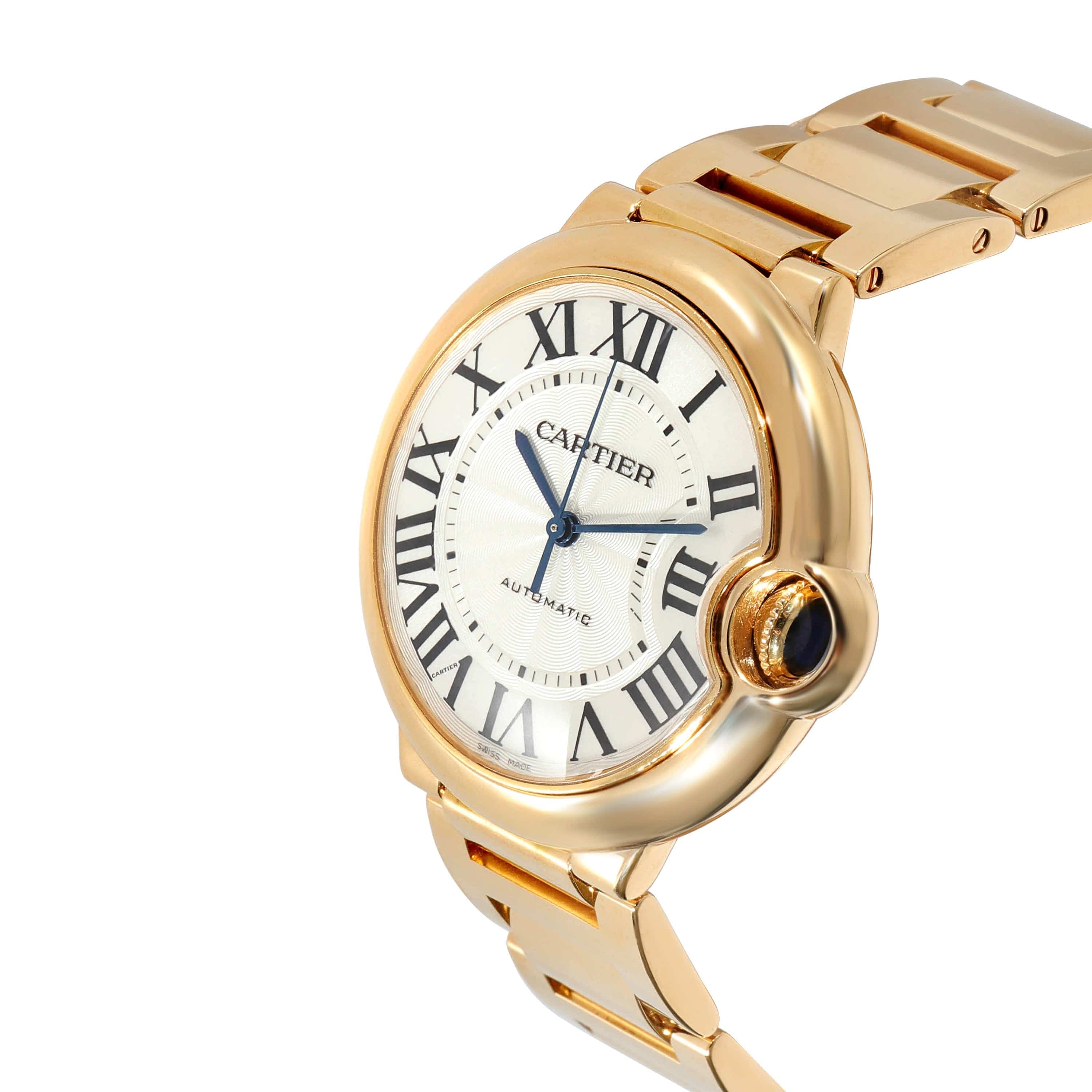 Cartier Cartier Ballon Bleu de Cartier W69003Z2 Unisex Watch in 18kt Yellow Gold