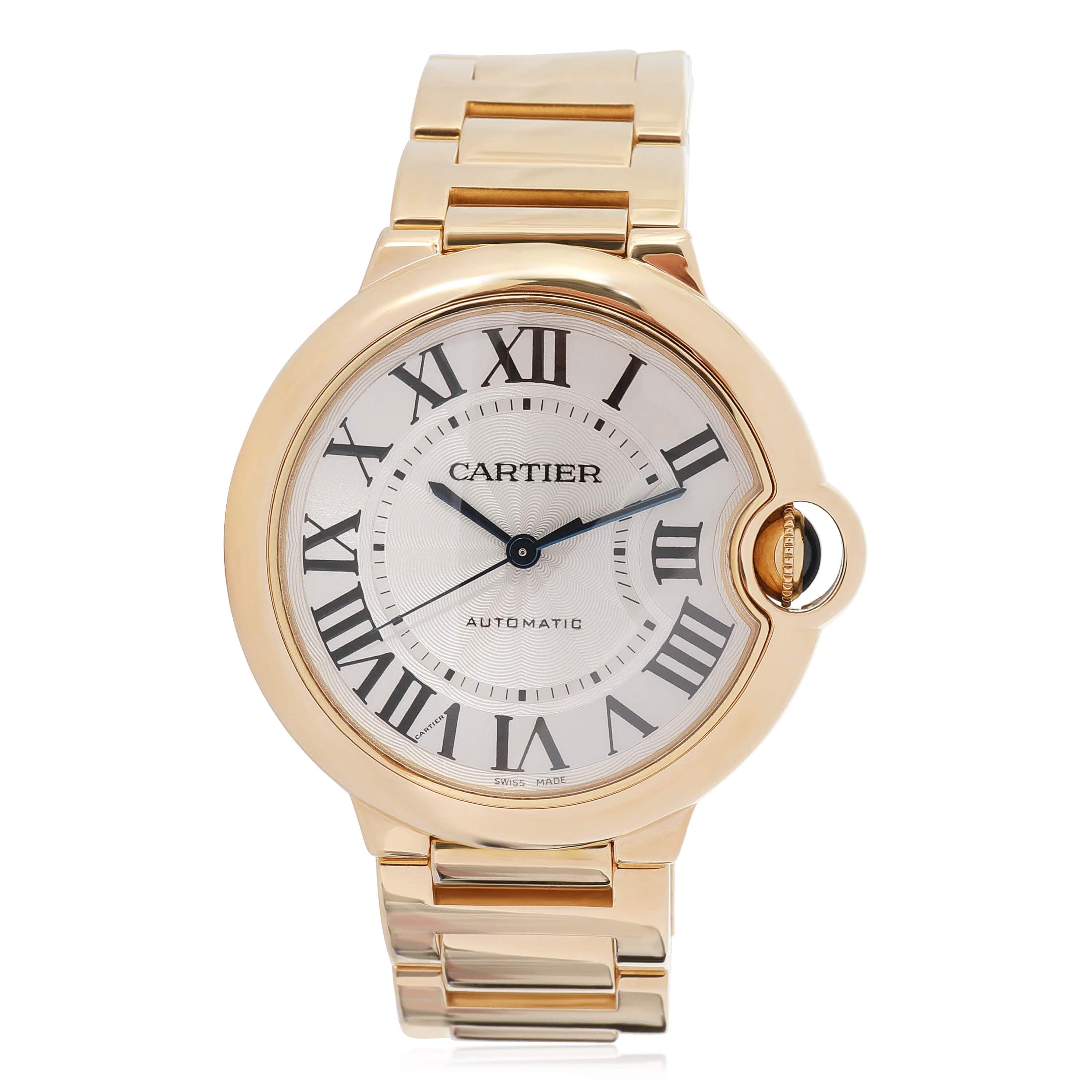 Cartier Cartier Ballon Bleu de Cartier W69003Z2 Unisex Watch in 18kt Yellow Gold