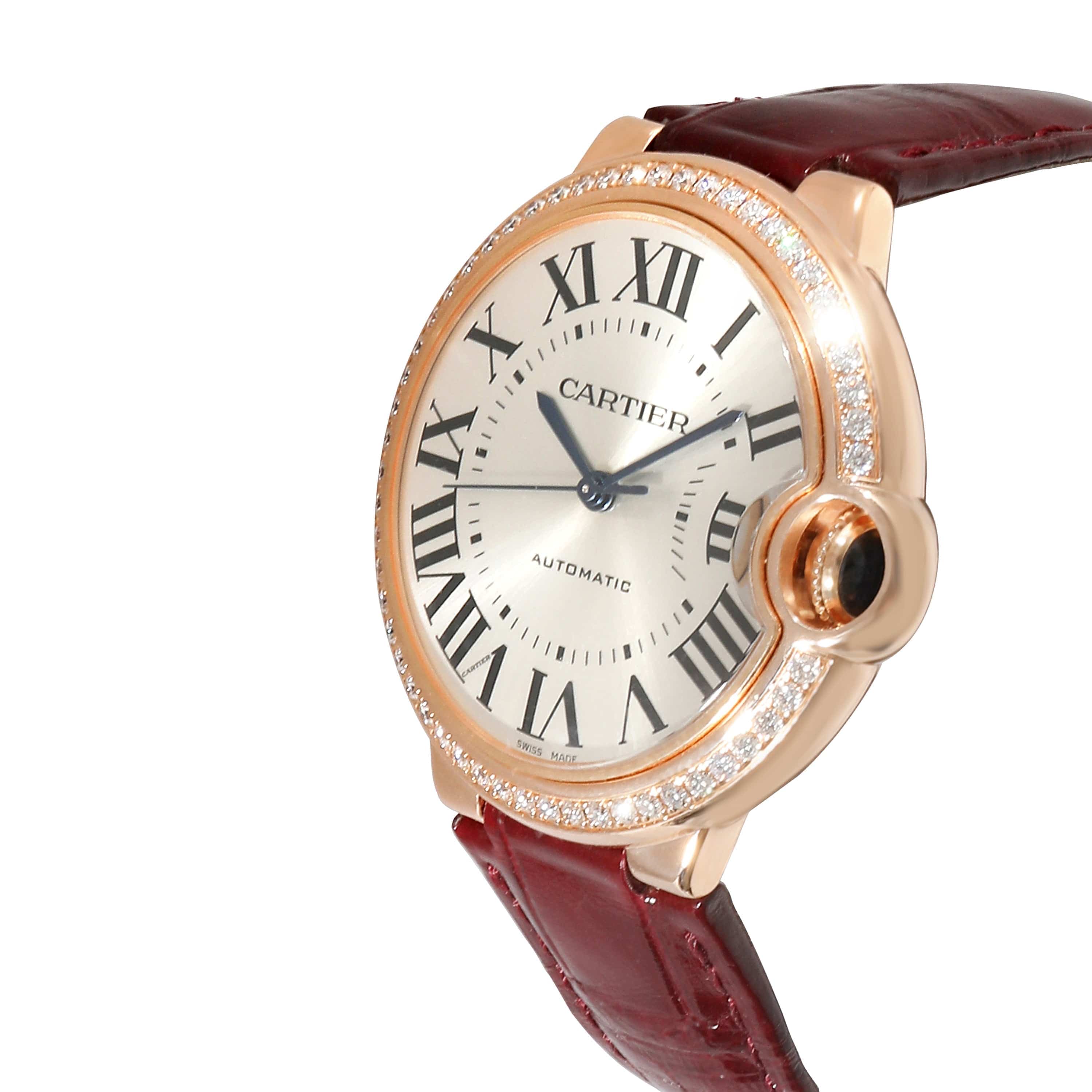 Cartier Cartier Ballon Bleu WJBB0034 Unisex Watch in 18kt Rose Gold