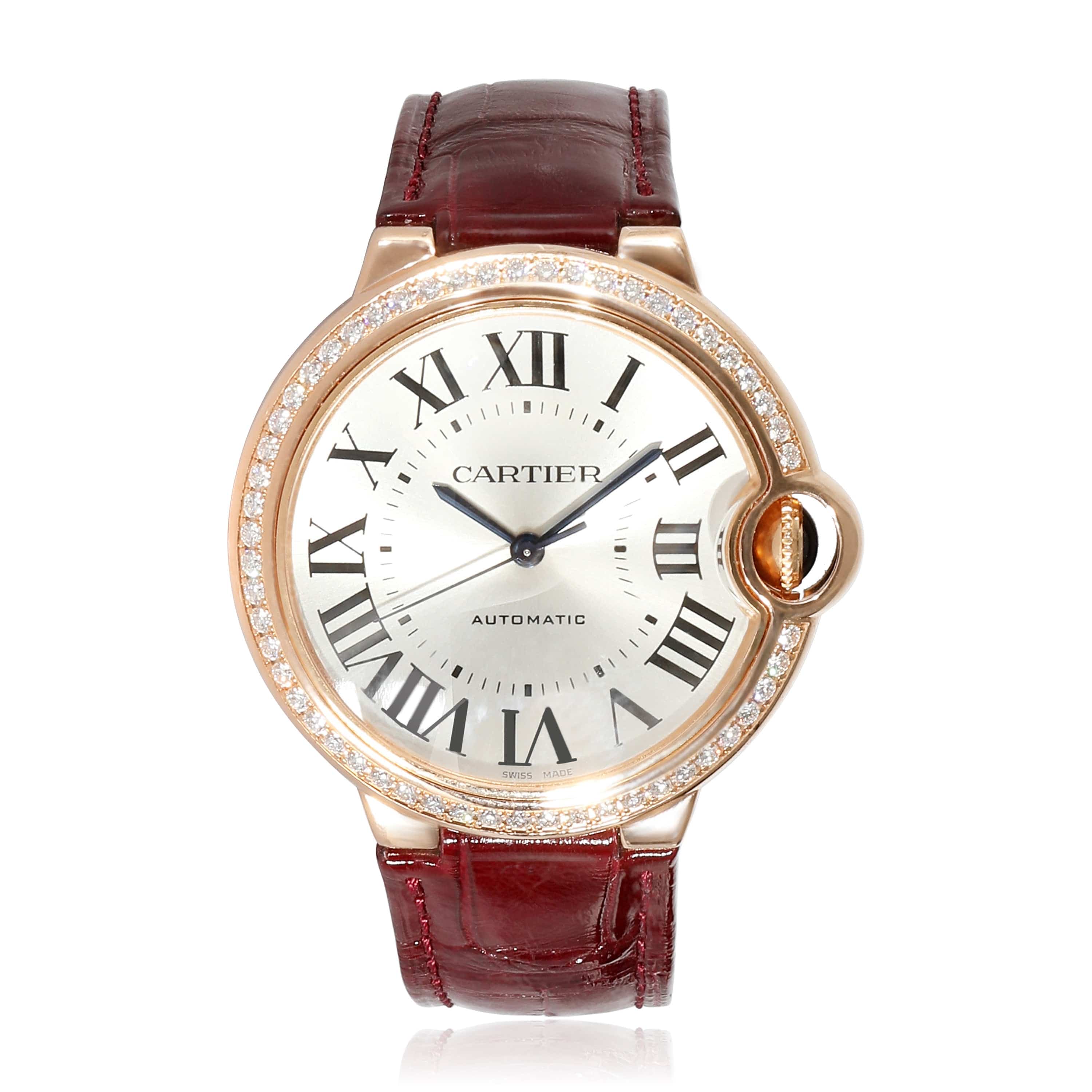 Cartier Cartier Ballon Bleu WJBB0034 Unisex Watch in 18kt Rose Gold