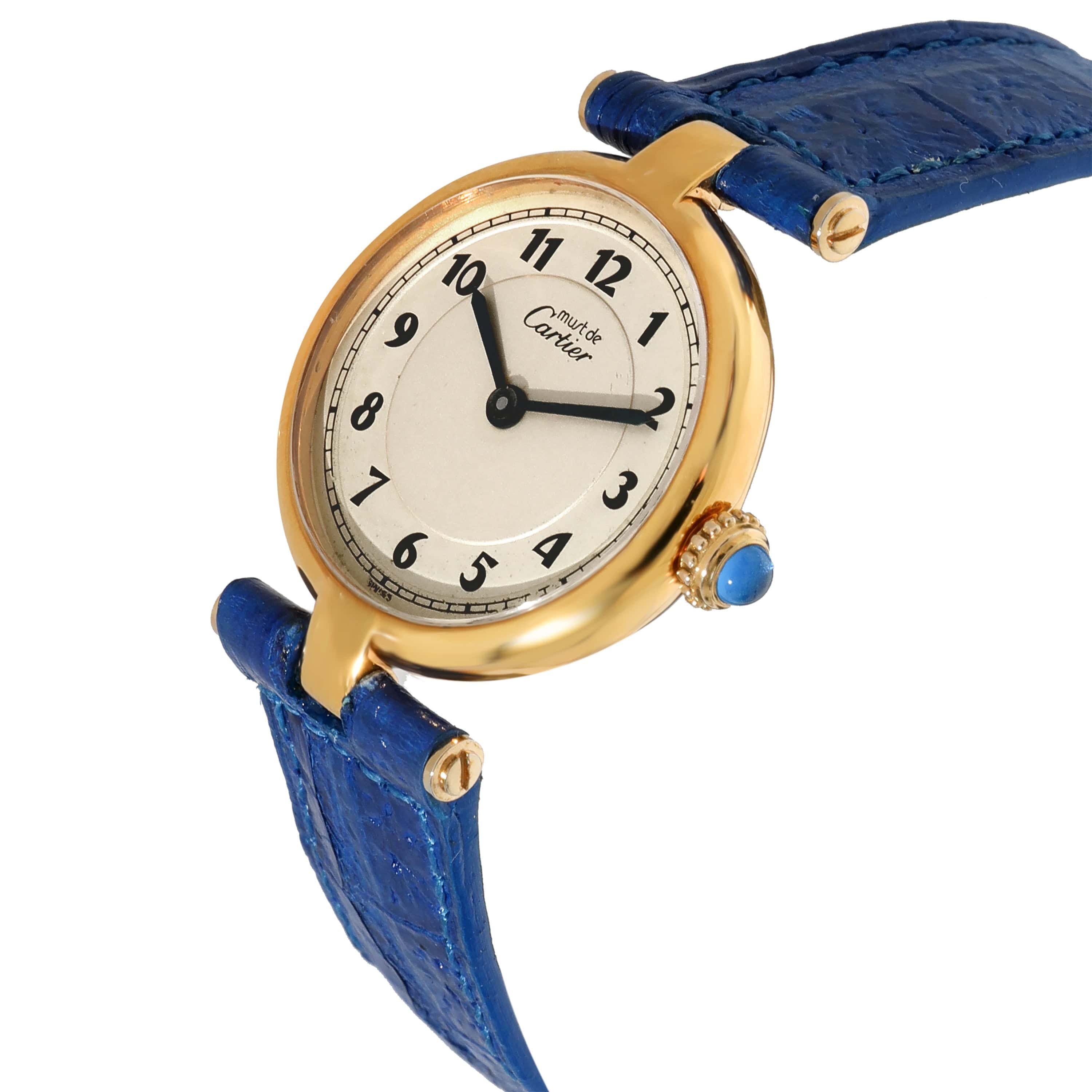 Cartier Cartier Le Must de Cartier VLC 019212 Women's Watch in  Vermeil