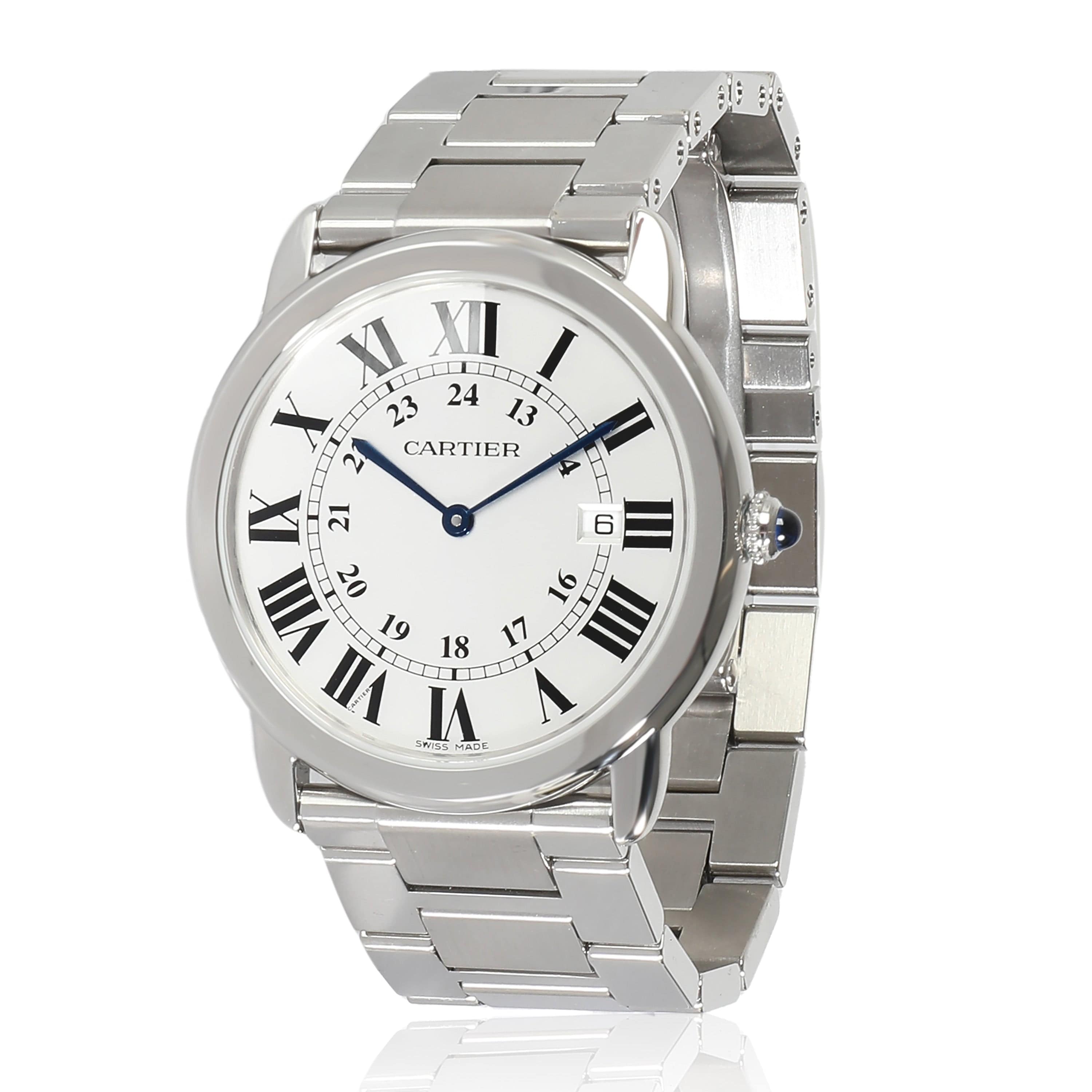 Cartier Cartier Ronde Solo de  W6701005 Unisex Watch in  Stainless Steel