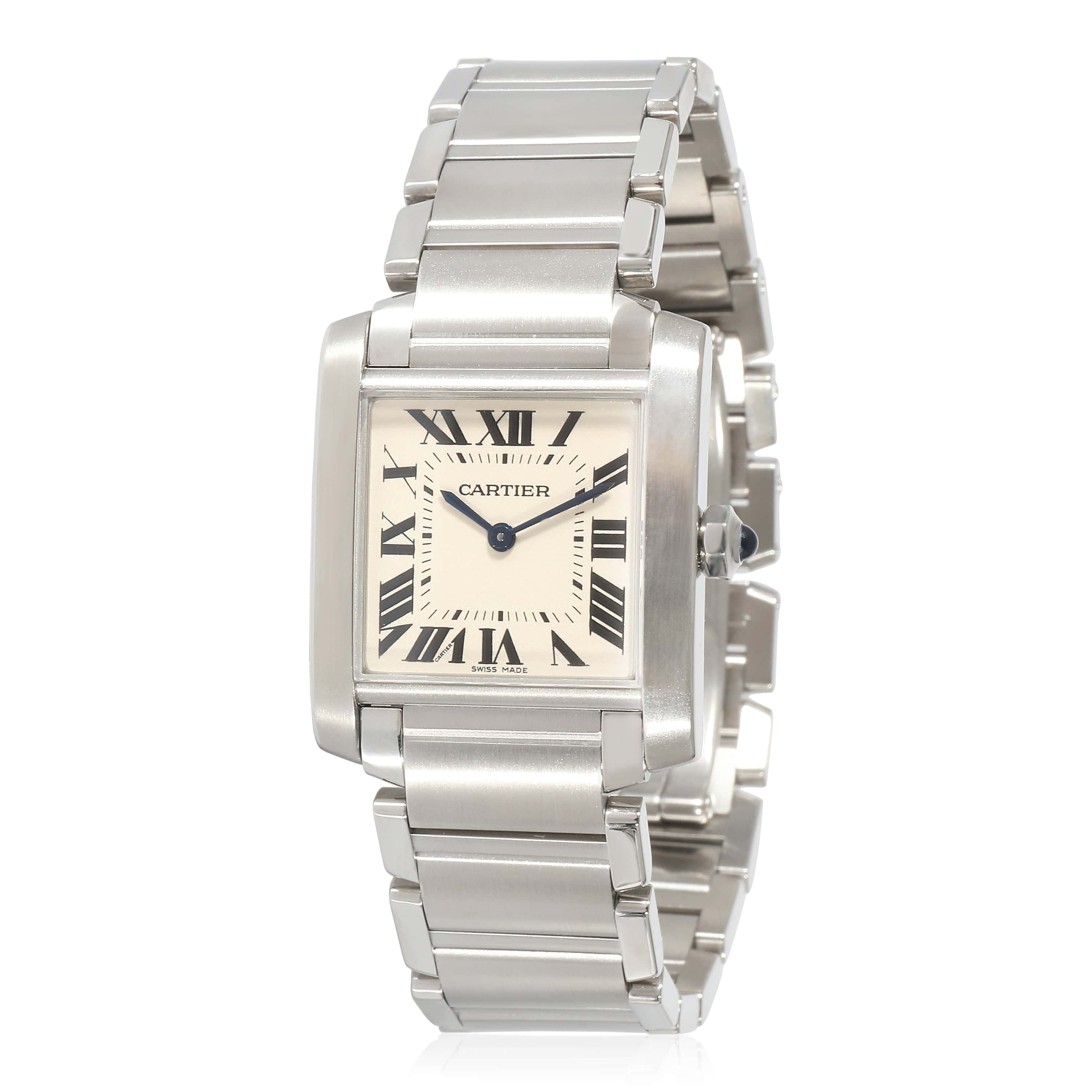 Cartier Cartier Tank Francaise WSTA0005 Unisex Watch in  Stainless Steel