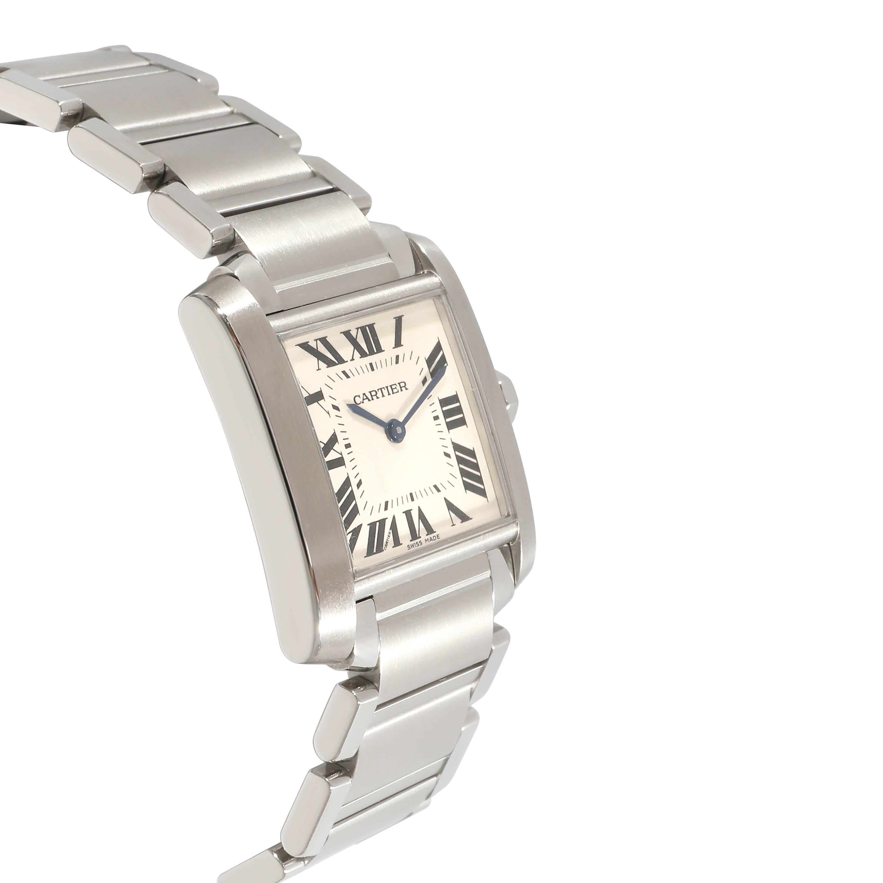 Cartier Cartier Tank Francaise WSTA0005 Unisex Watch in  Stainless Steel