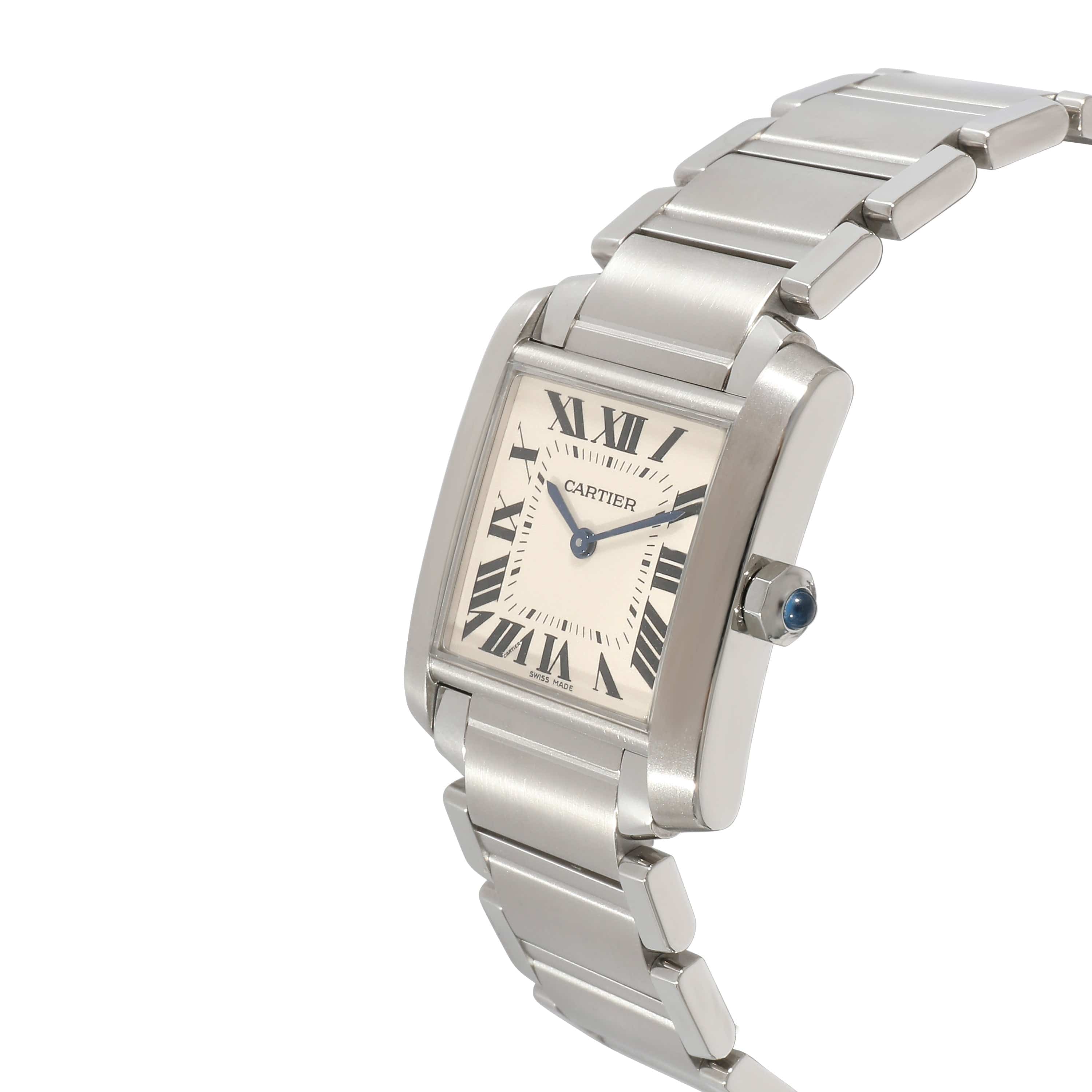 Cartier Cartier Tank Francaise WSTA0005 Unisex Watch in  Stainless Steel