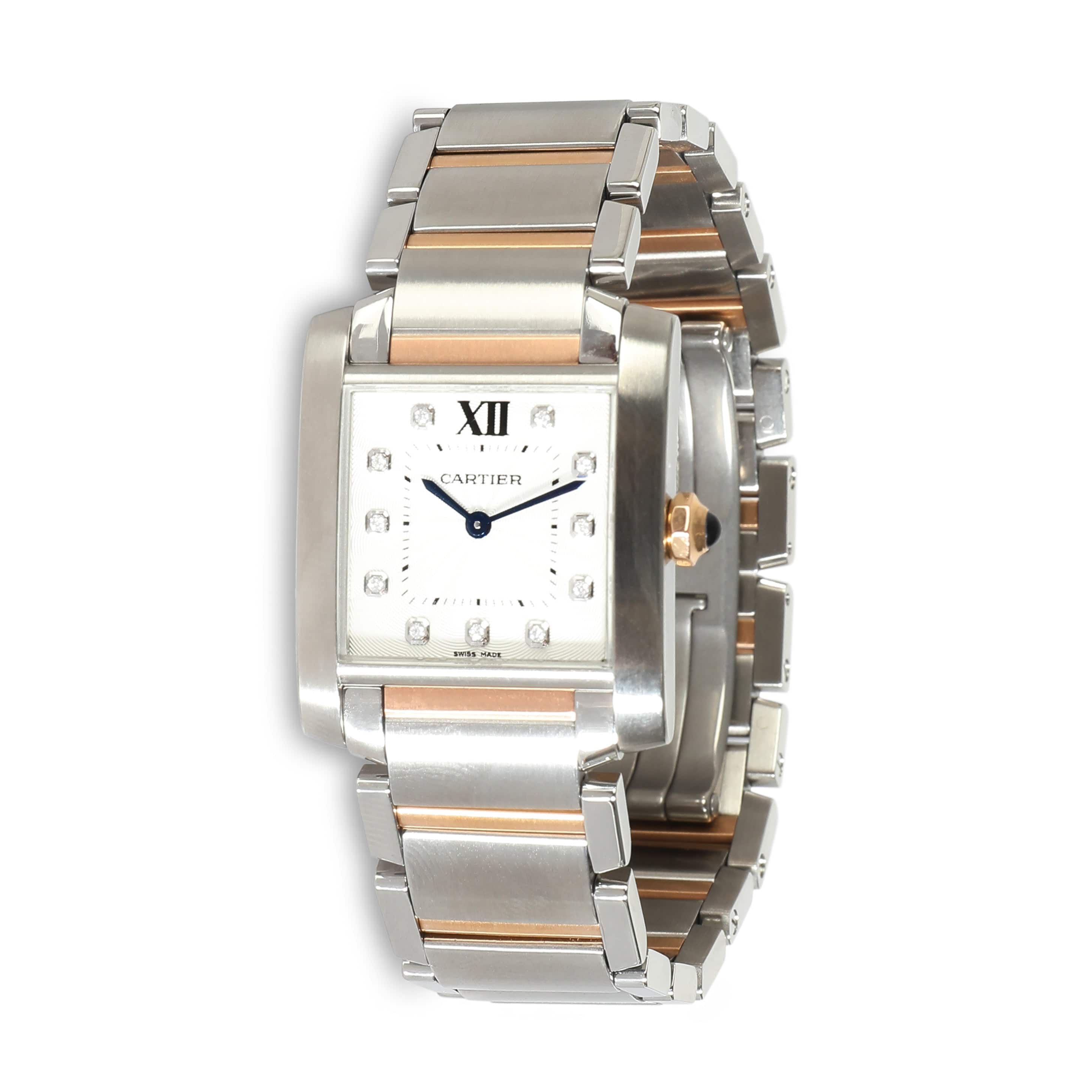 Cartier Tank Francaise de Cartier WE110004 Unisex Watch in 18kt Stainless Steel/